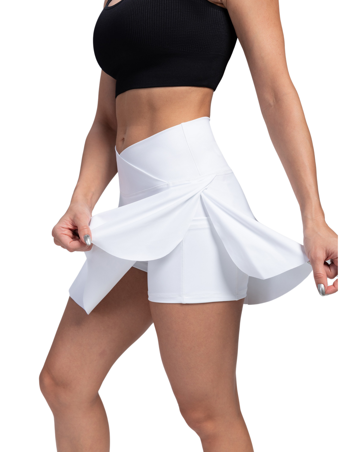 Womens V Waist Golf Skirt
