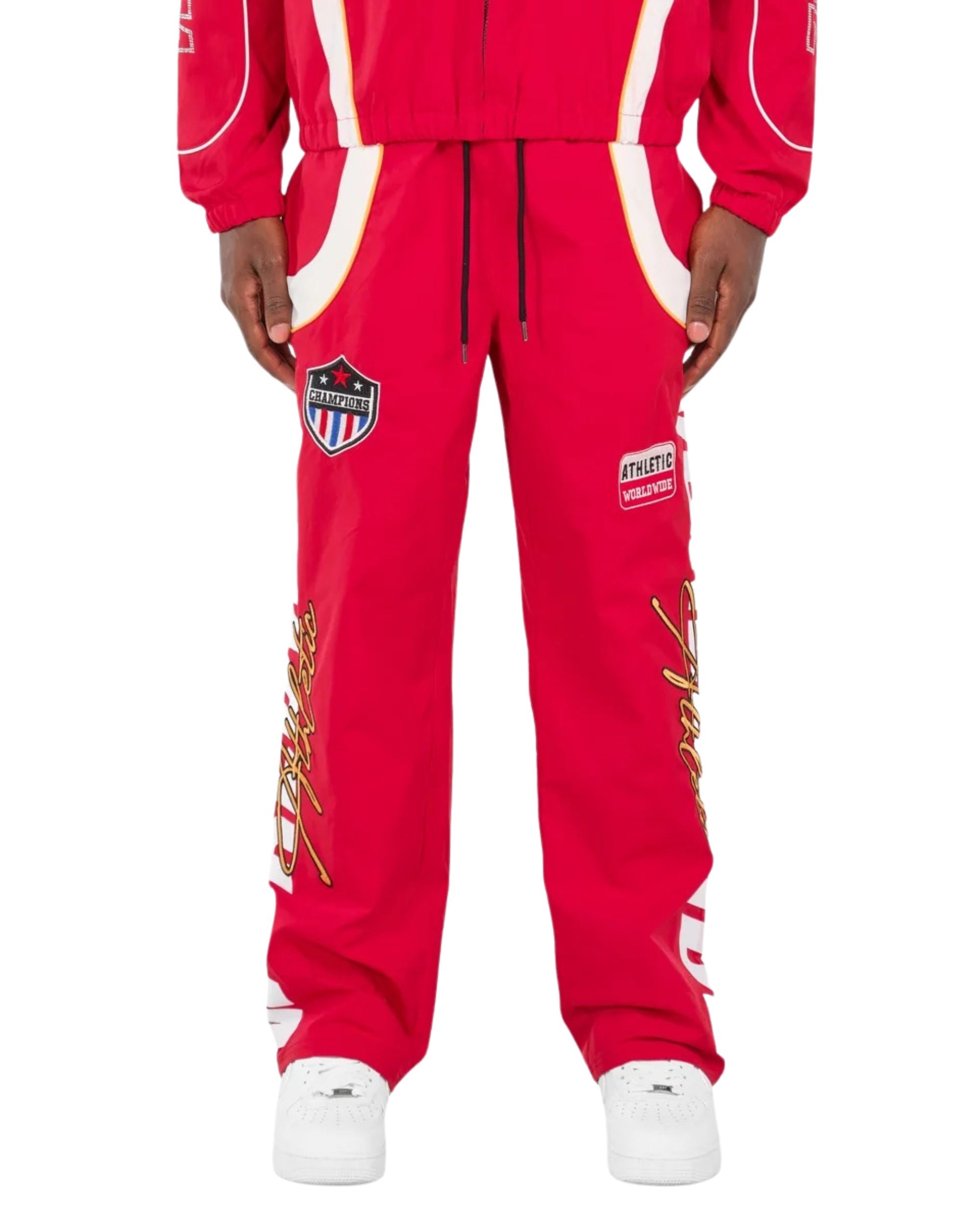 Mens Nylon Worldwide Pants