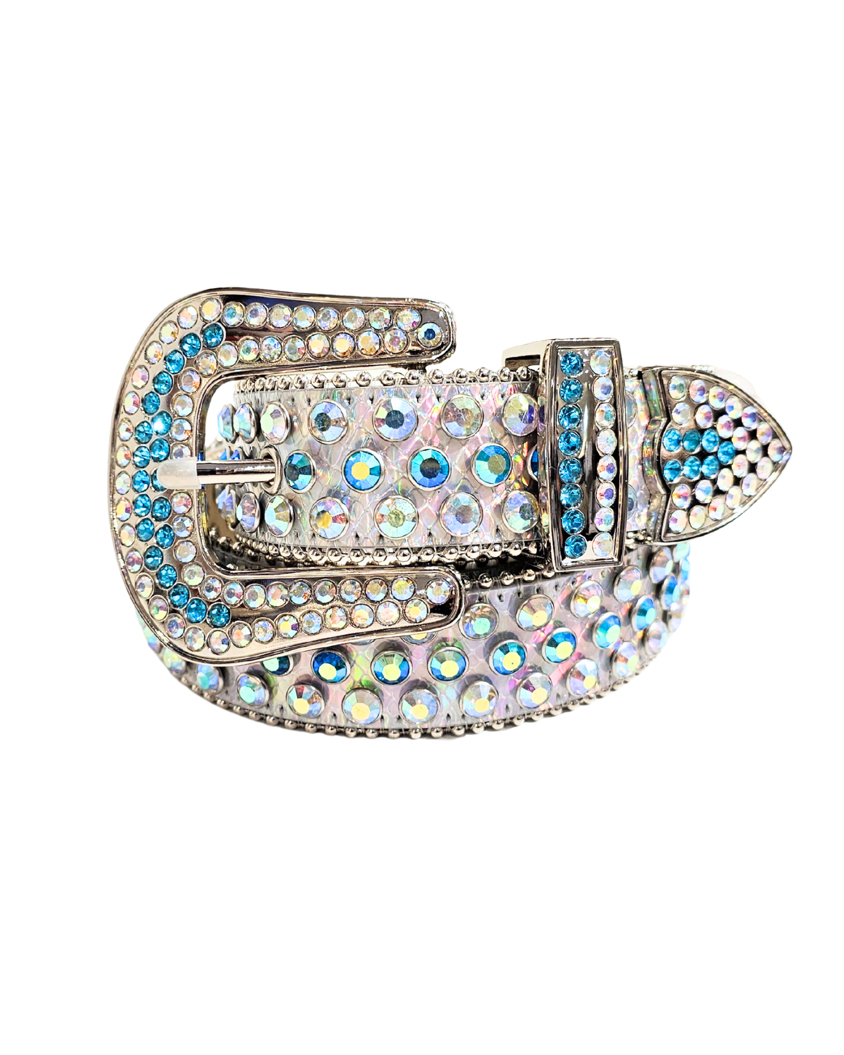 Mens Rhinestone Urban Belt
