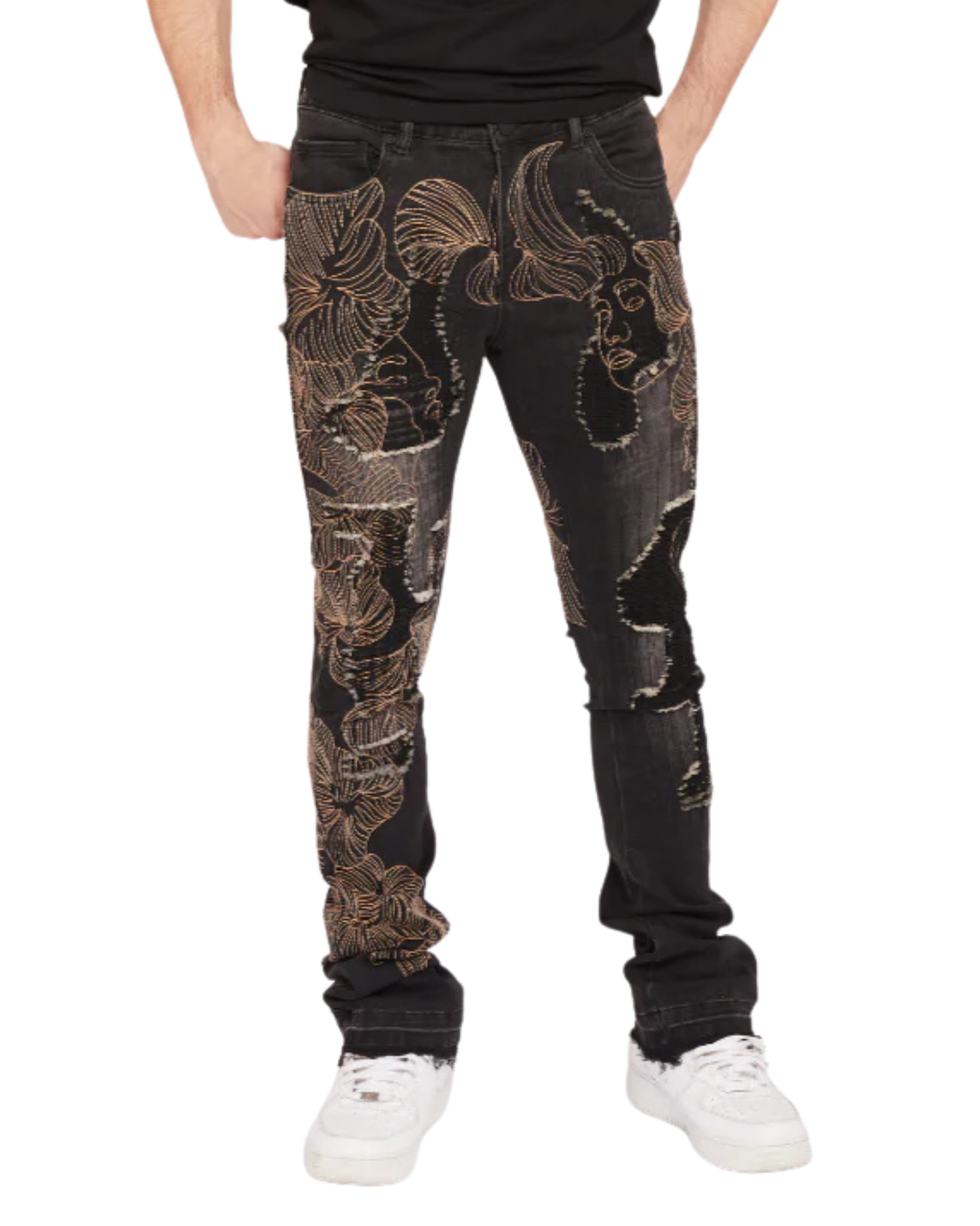 Mens Stacked Fit Jean M8356D