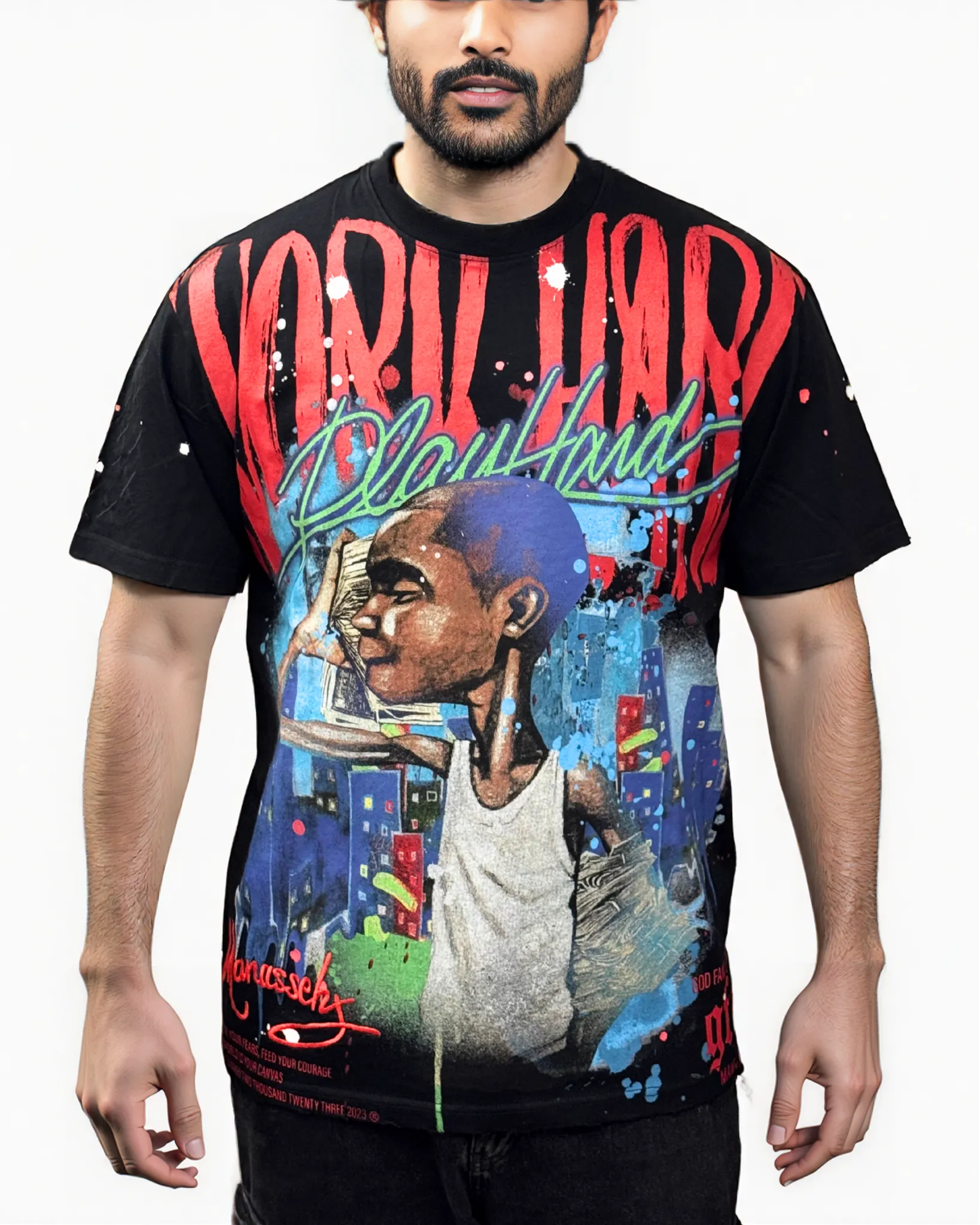 Mens Play Hard Shirt