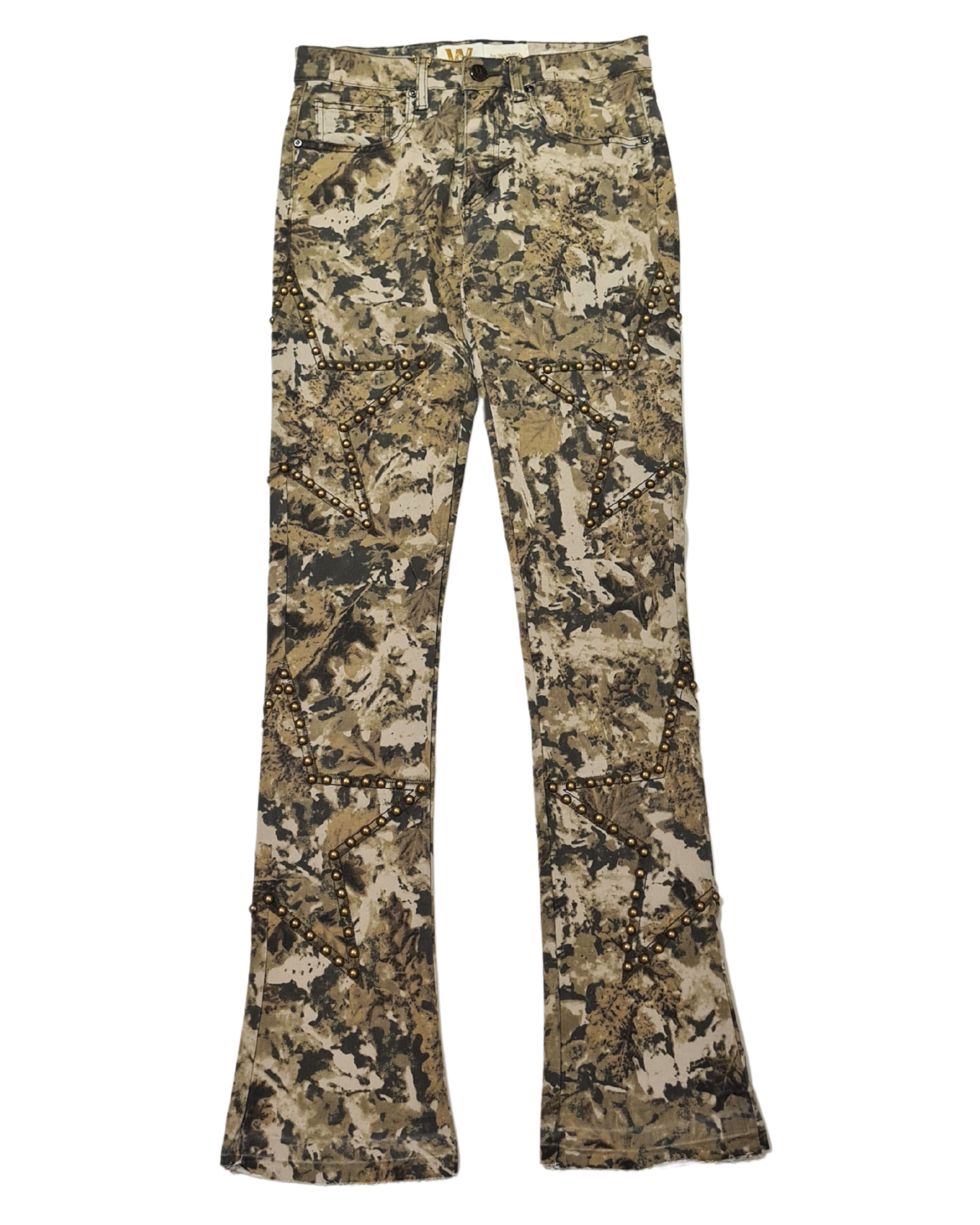 Mens Stacked Fit Camo Jean M8432