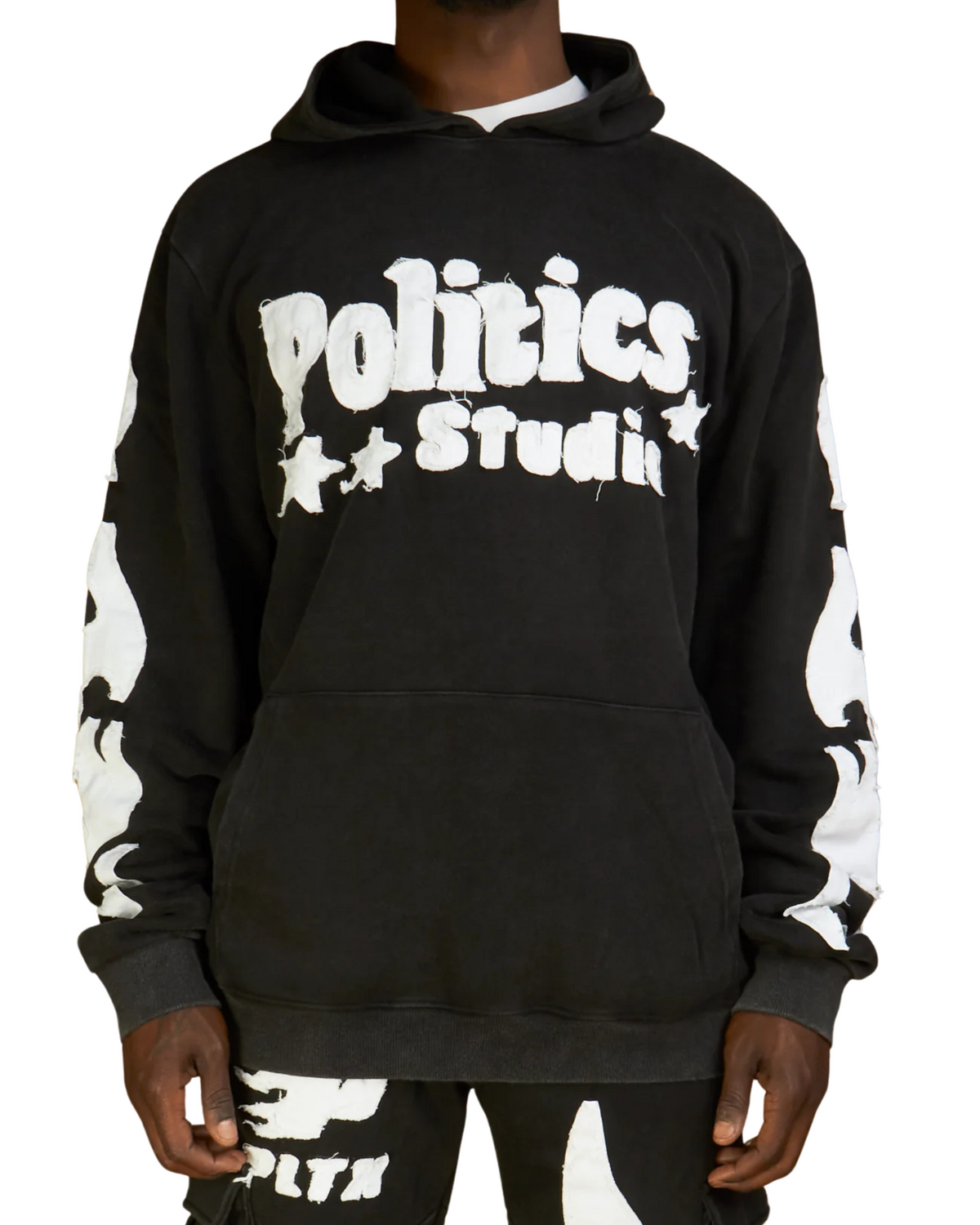 Mens OZ Flames Style Hoodie