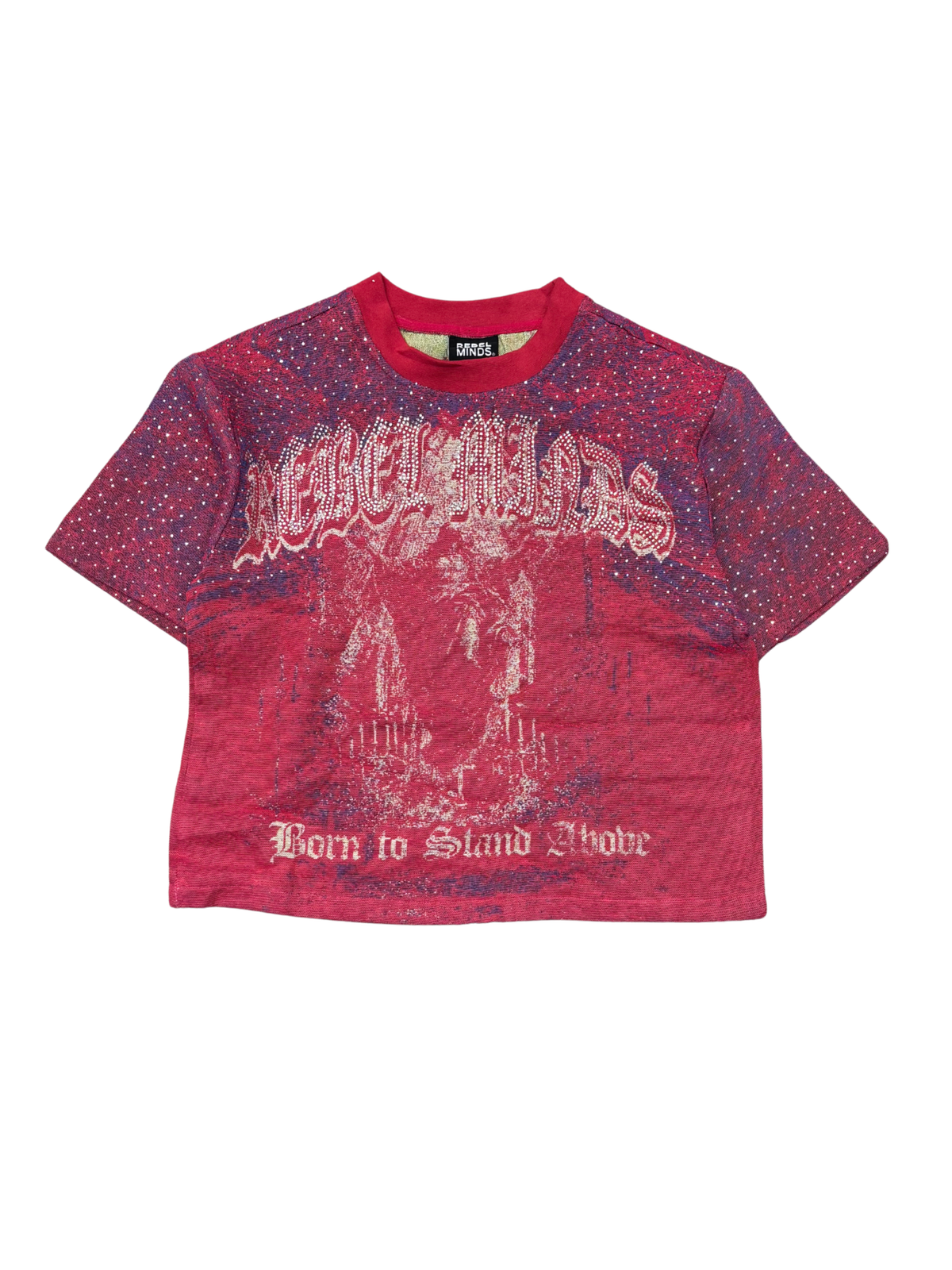 Mens Born To Stand Alone Tapestry Shirt