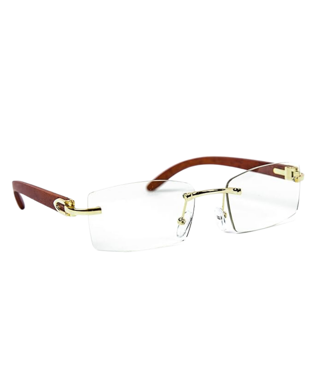 Mens Rimless Fashion Sunglasses