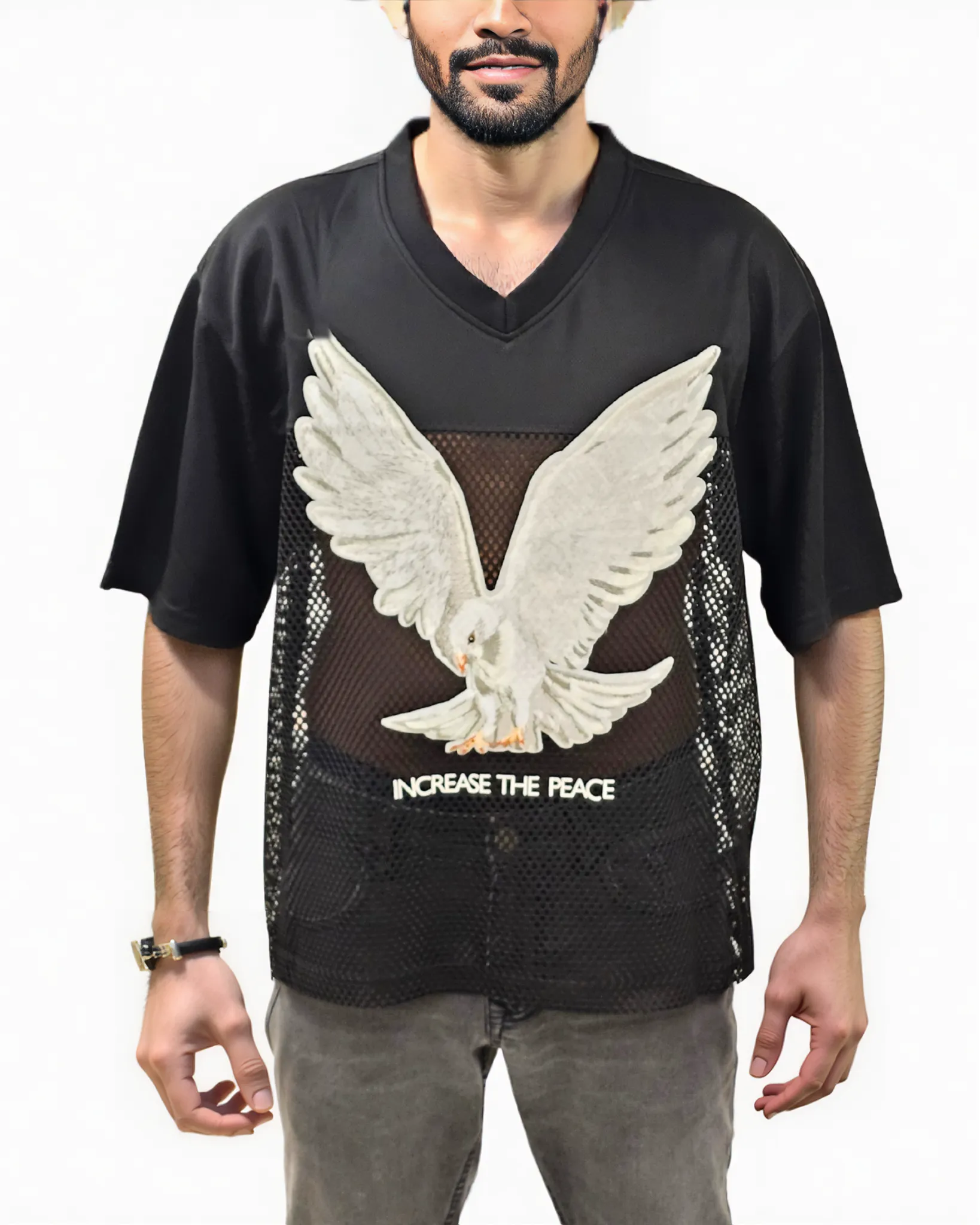 Mens Increase The Peace Mesh Jersey