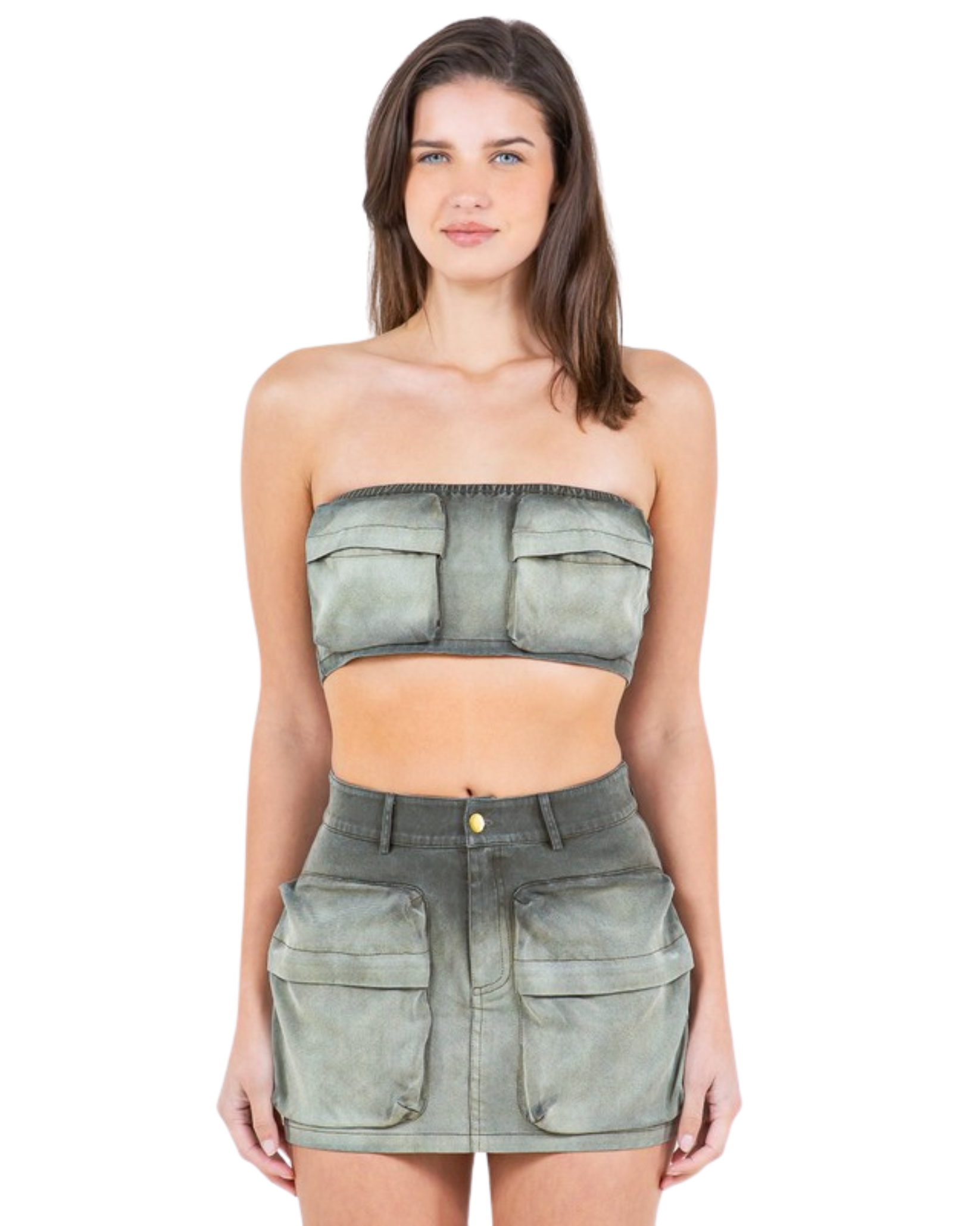 Womens Two Piece Smirk Set