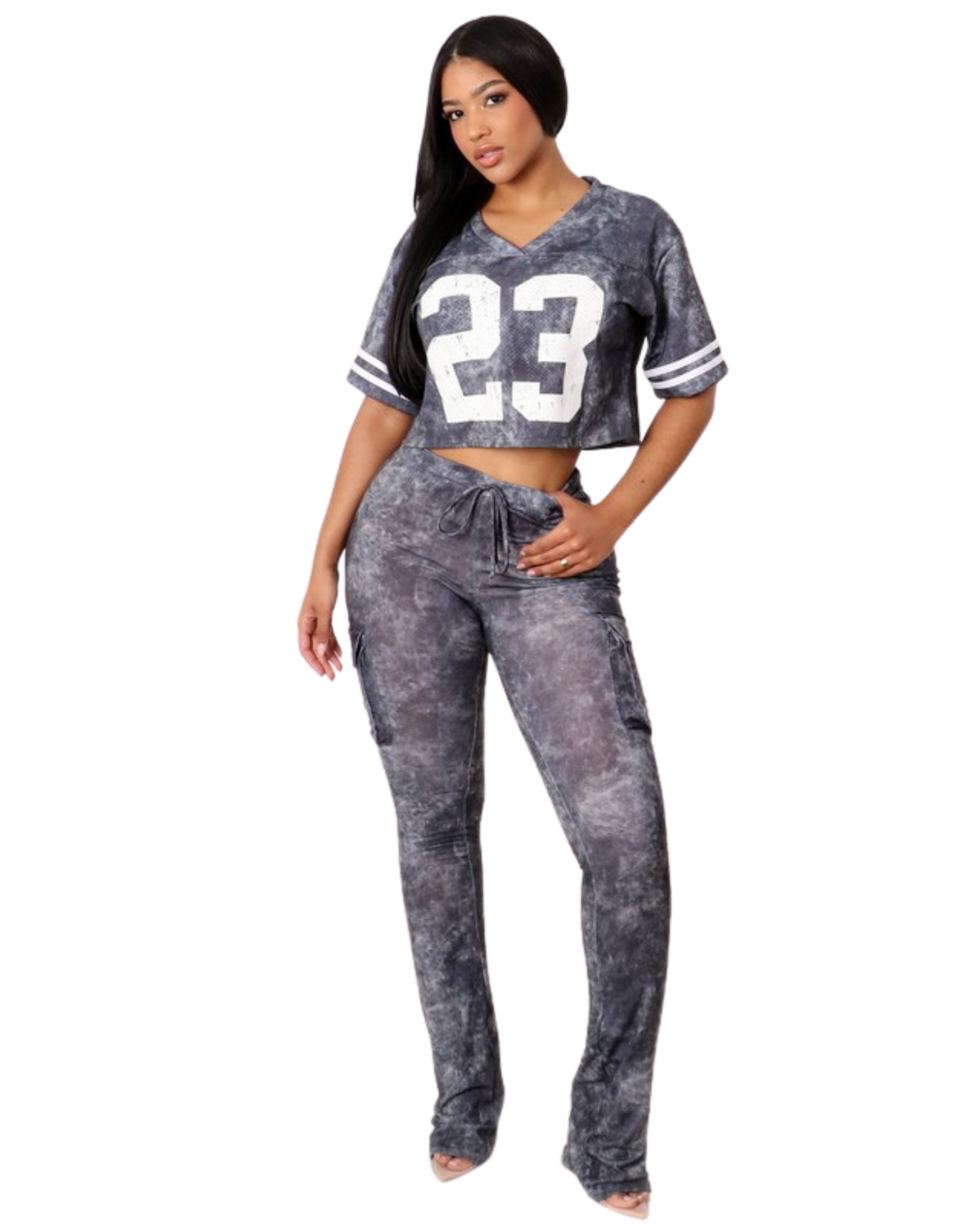 Womens Boxy Type Jersey Outfit