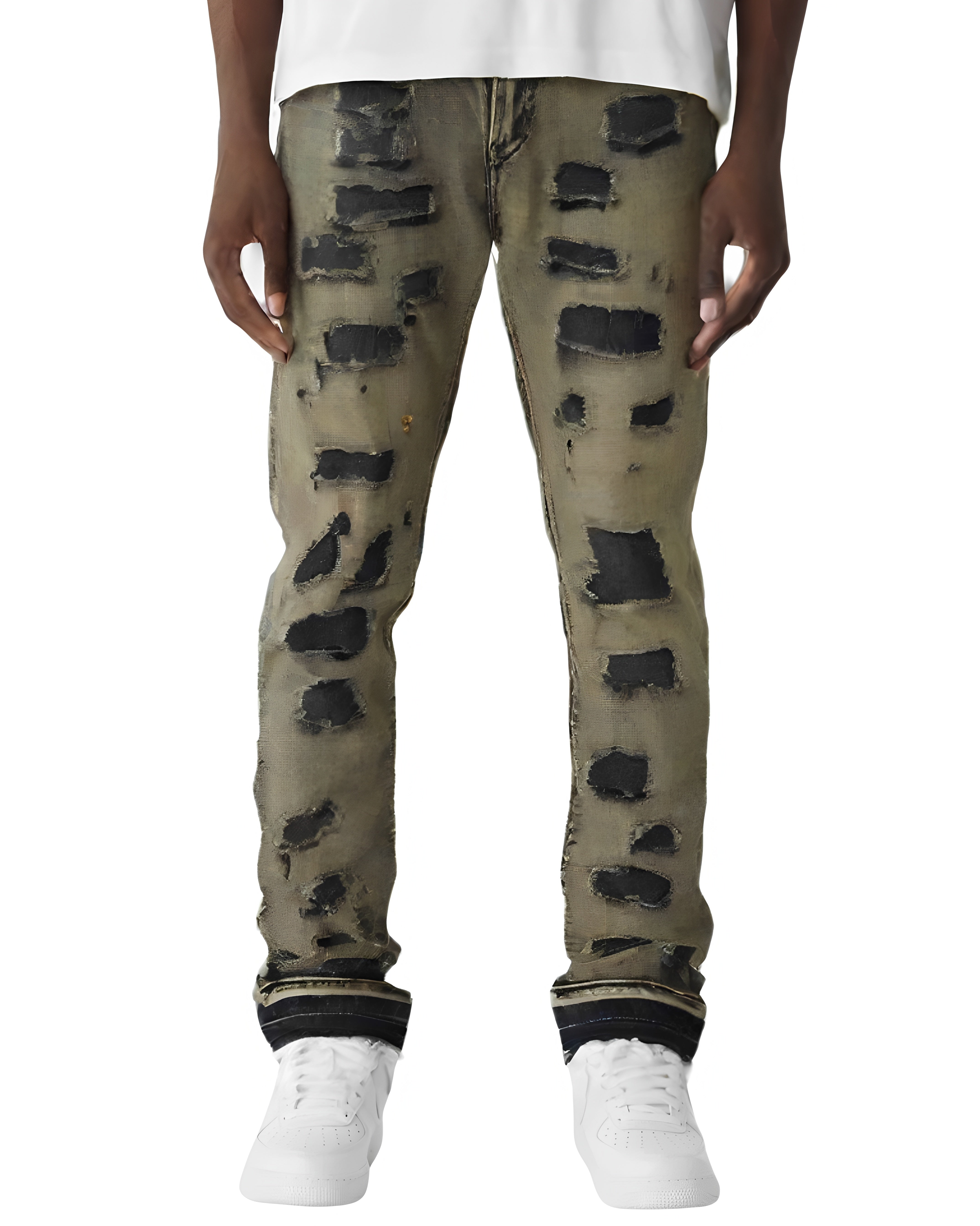 Mens Stacked Jean 8244