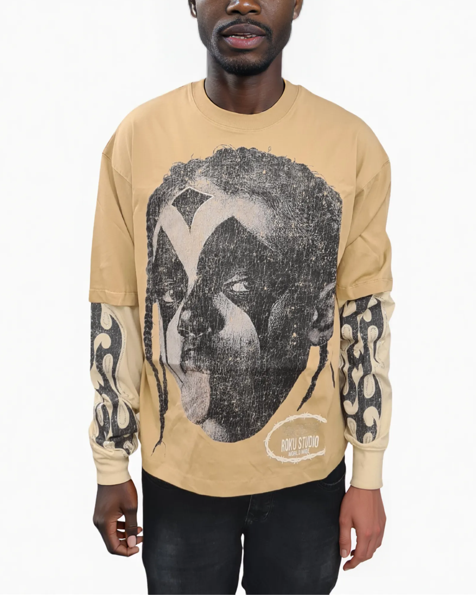 Mens Ruthless Glory Full Sleeves Shirt