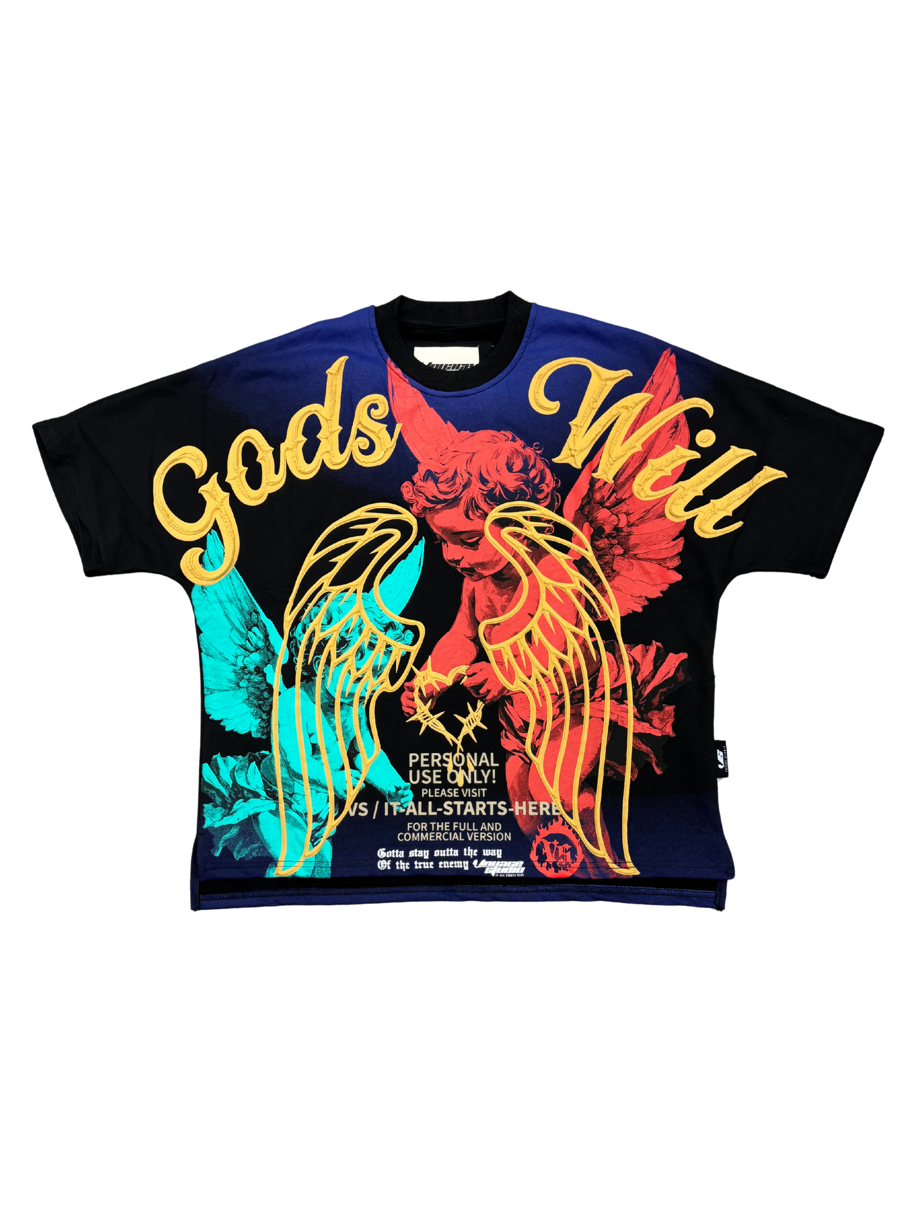 Mens Gods Will Shirt