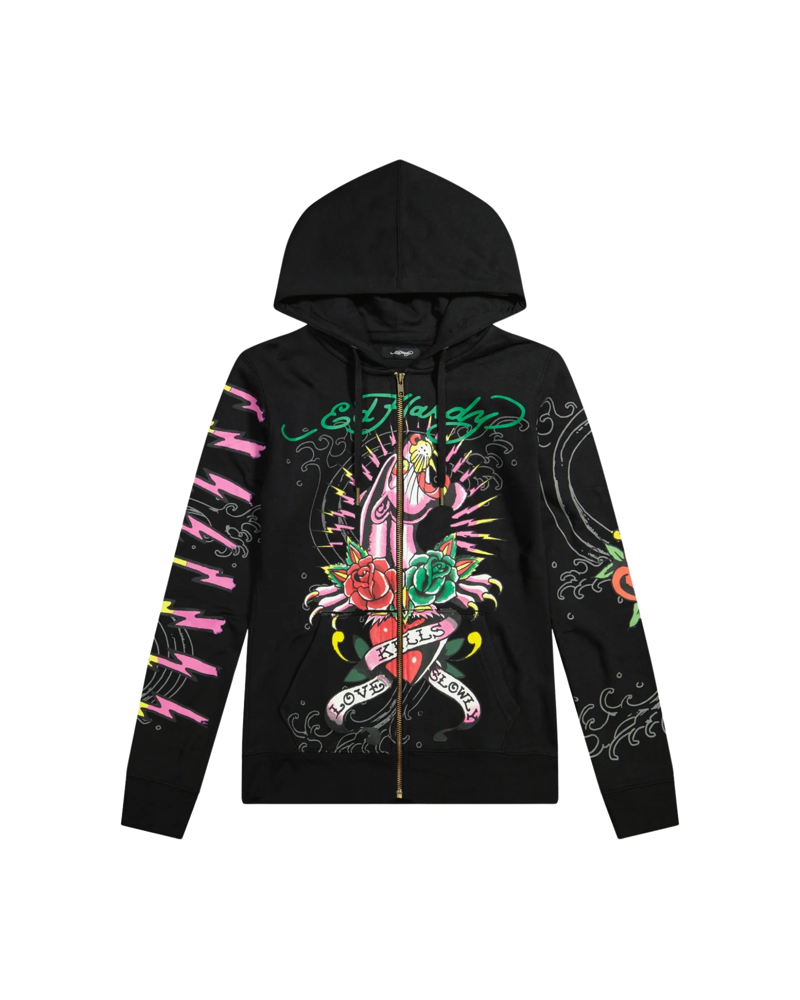 Womens Love Kills Zip Up