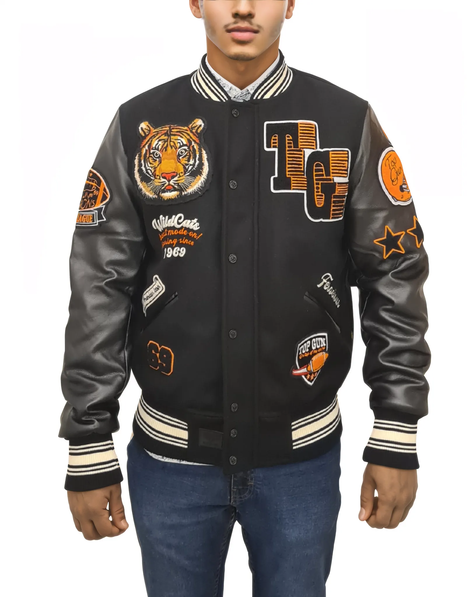 Mens Wildcats Varsity Jacket