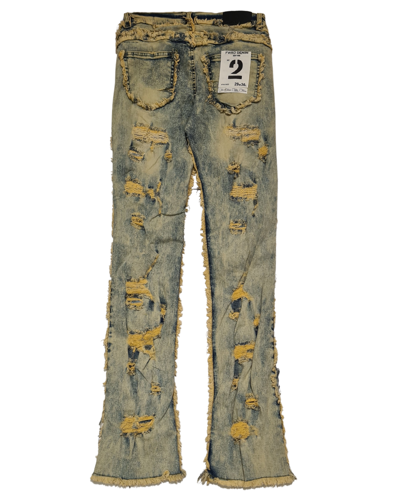 Mens Stacked Jeans 330104