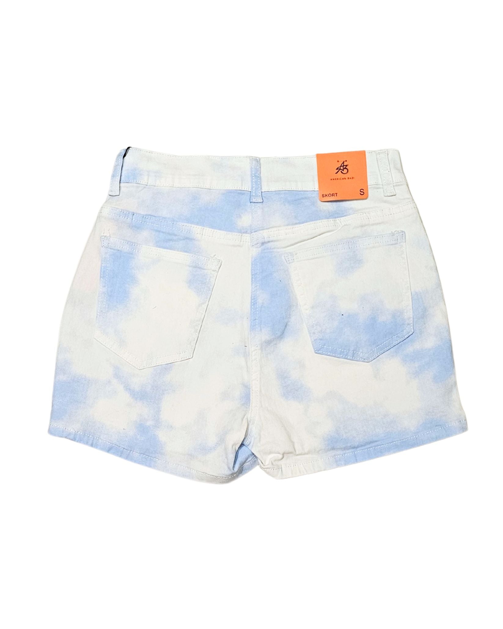Womens Dye Multi Pocket Skirt