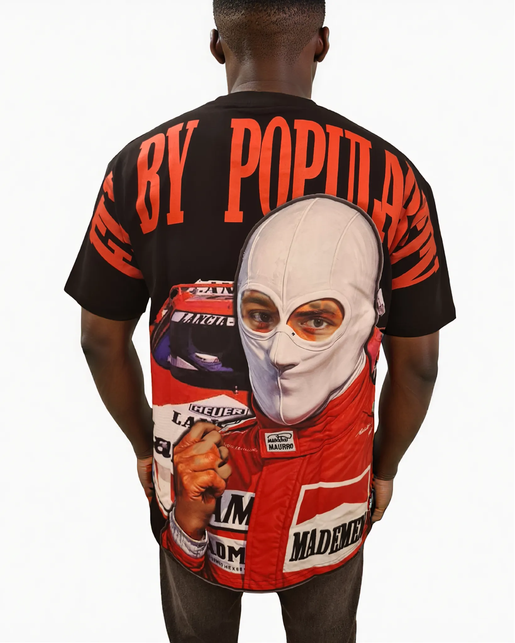 Mens Racer on Shirt