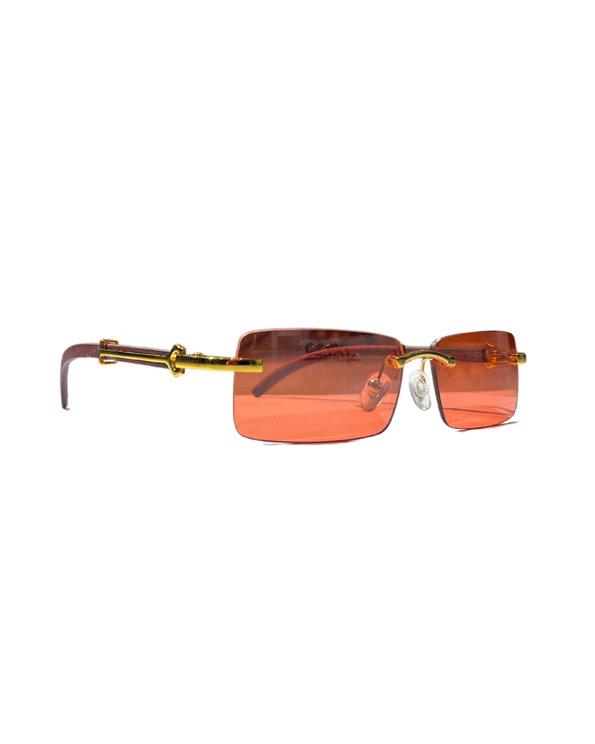 Mens Rimless Fashion Sunglasses