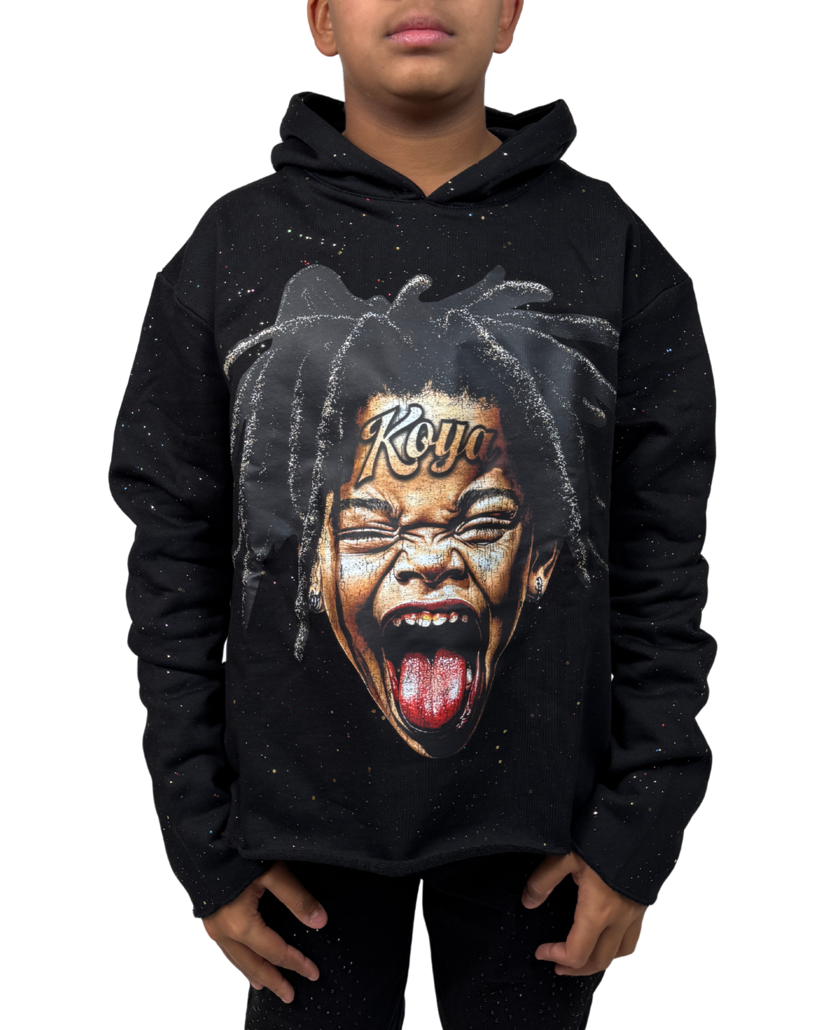 Kids Baby Face Smile Hoodie KKH07