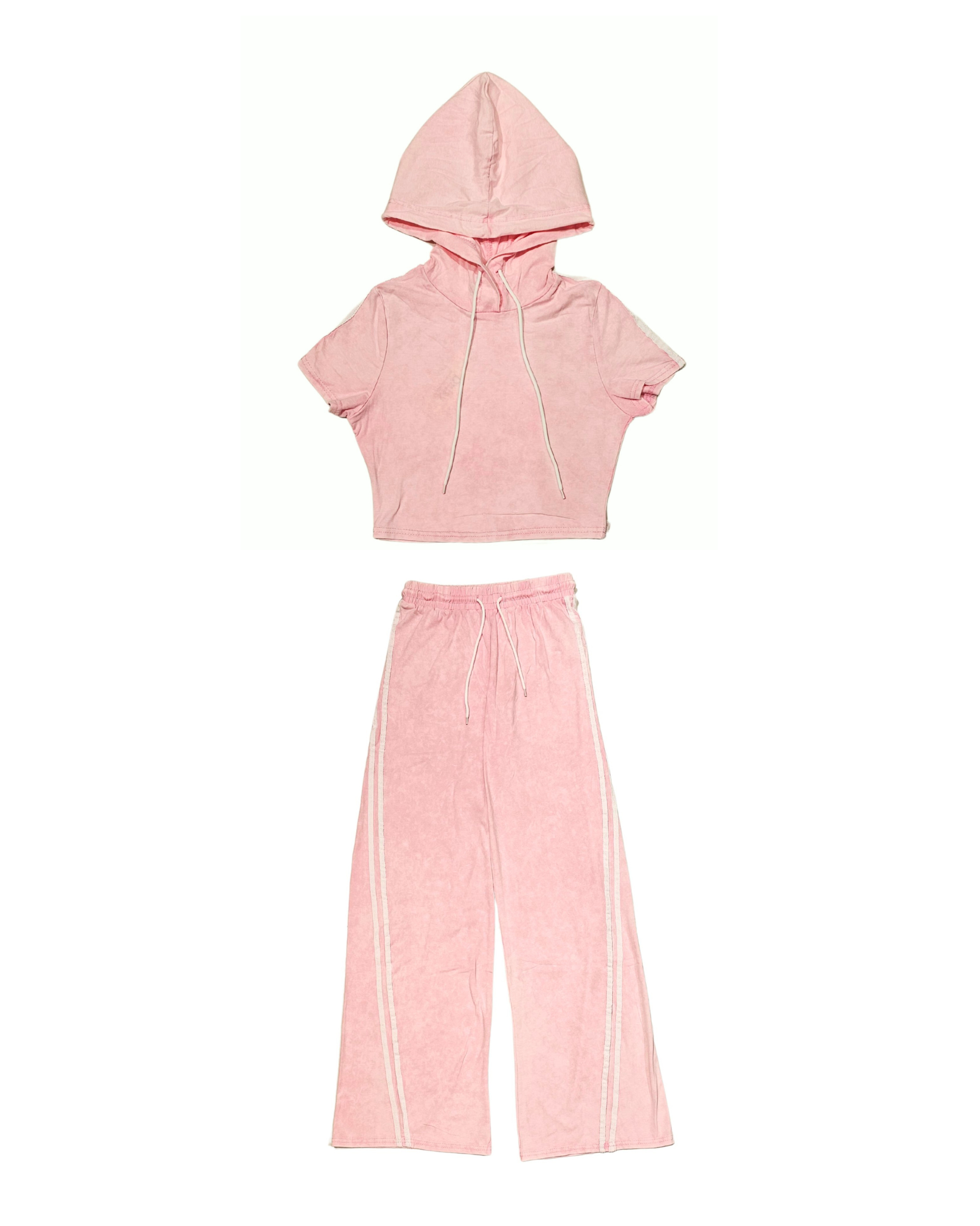Womens Oversize Stripe Sweat Shirt And Pant