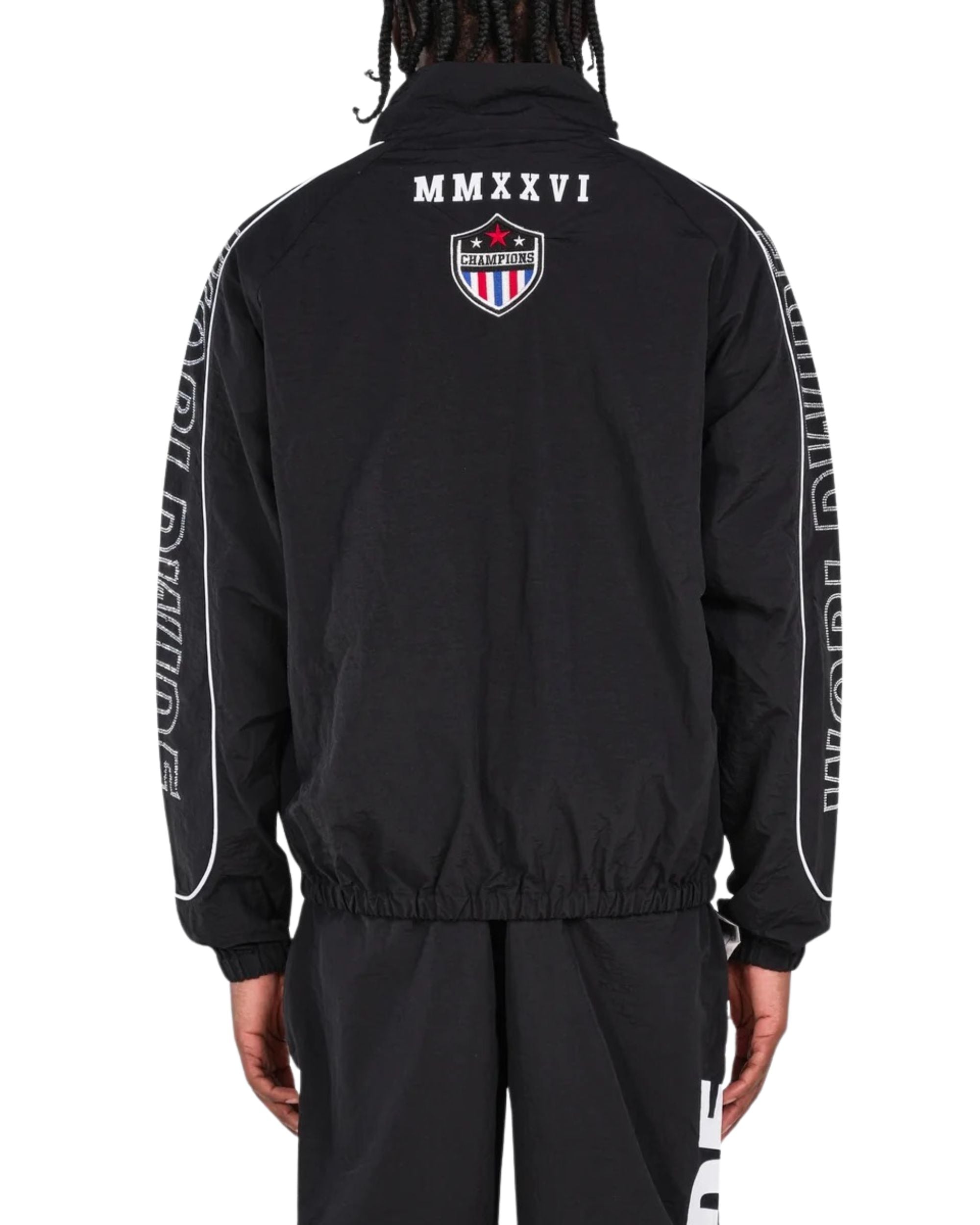 Mens Nylon Worldwide Full-Zip