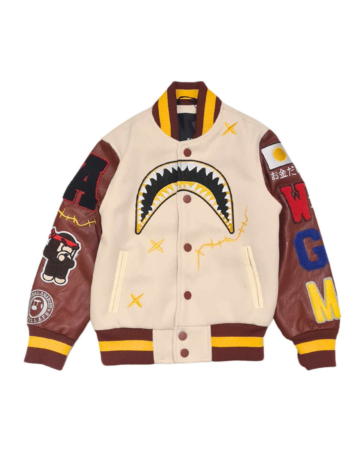 Kids Ape Varsity Jacket