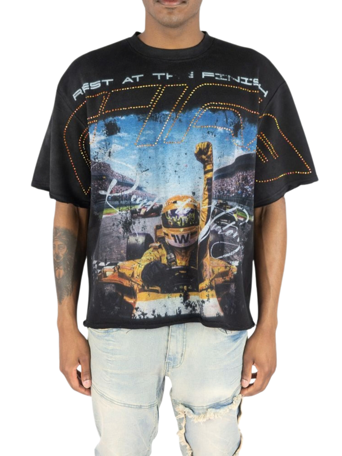 Mens Rest At The Finish Shirt