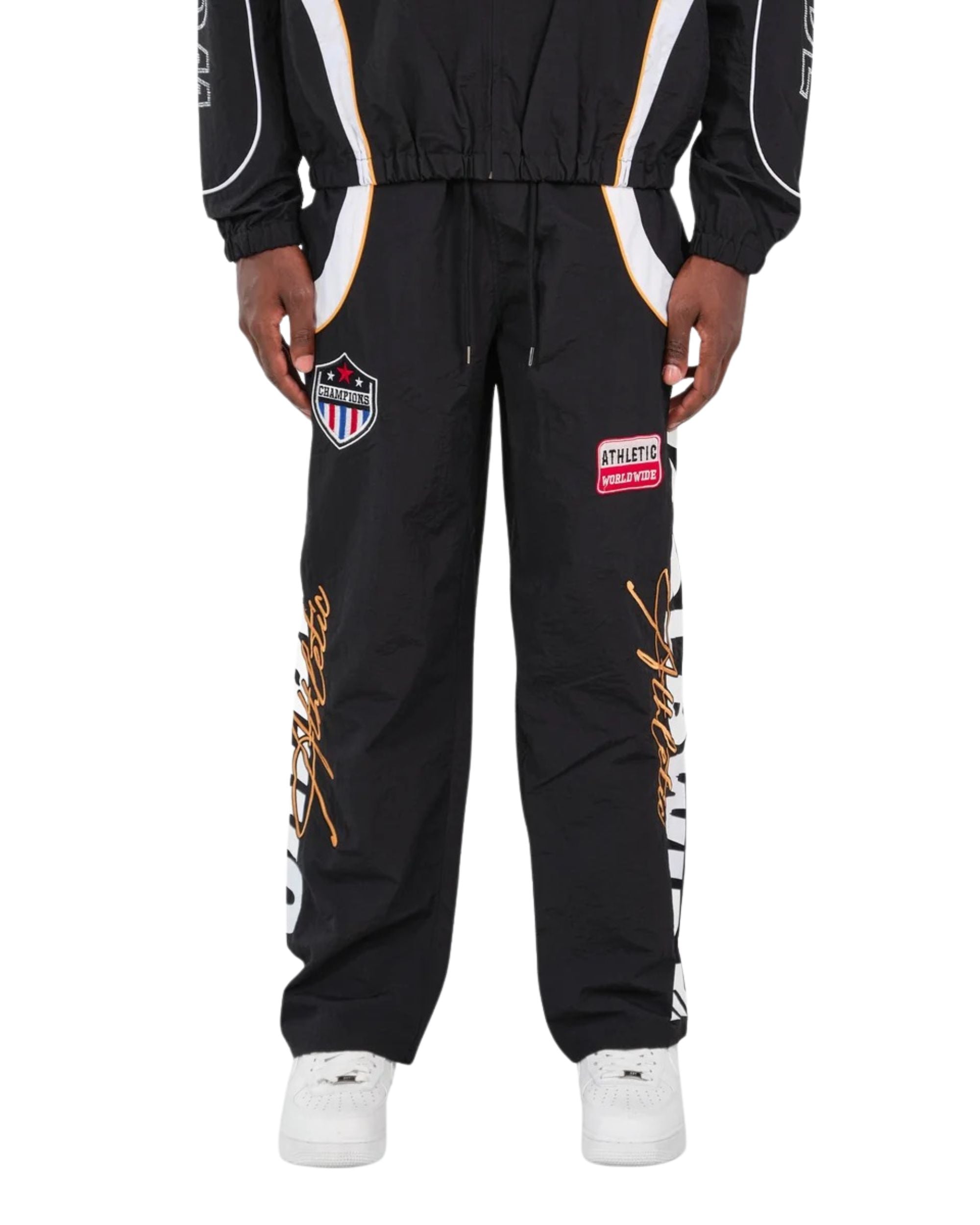 Mens Nylon Worldwide Pants
