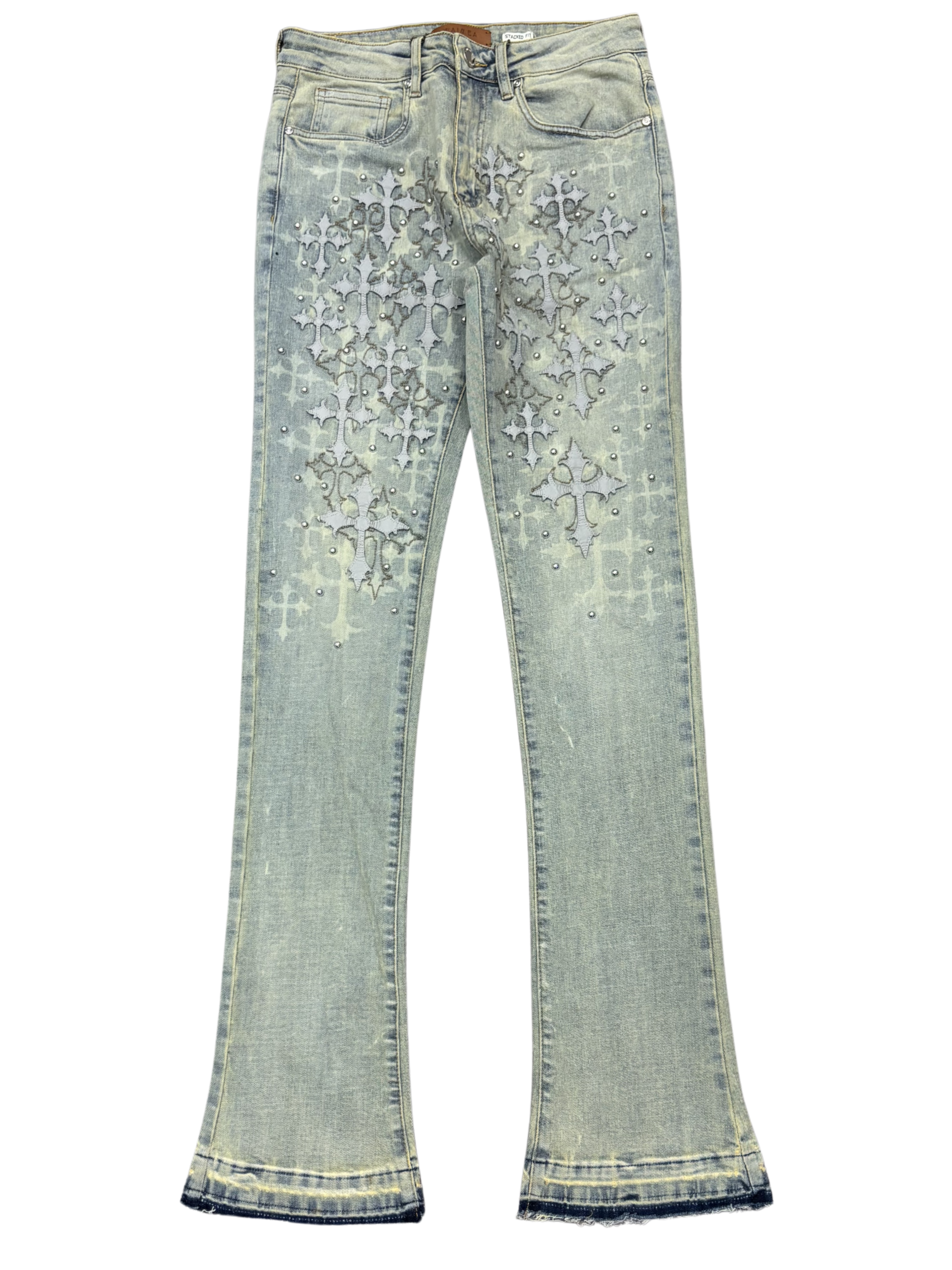 Mens Stacked Fit Jeans M8551D