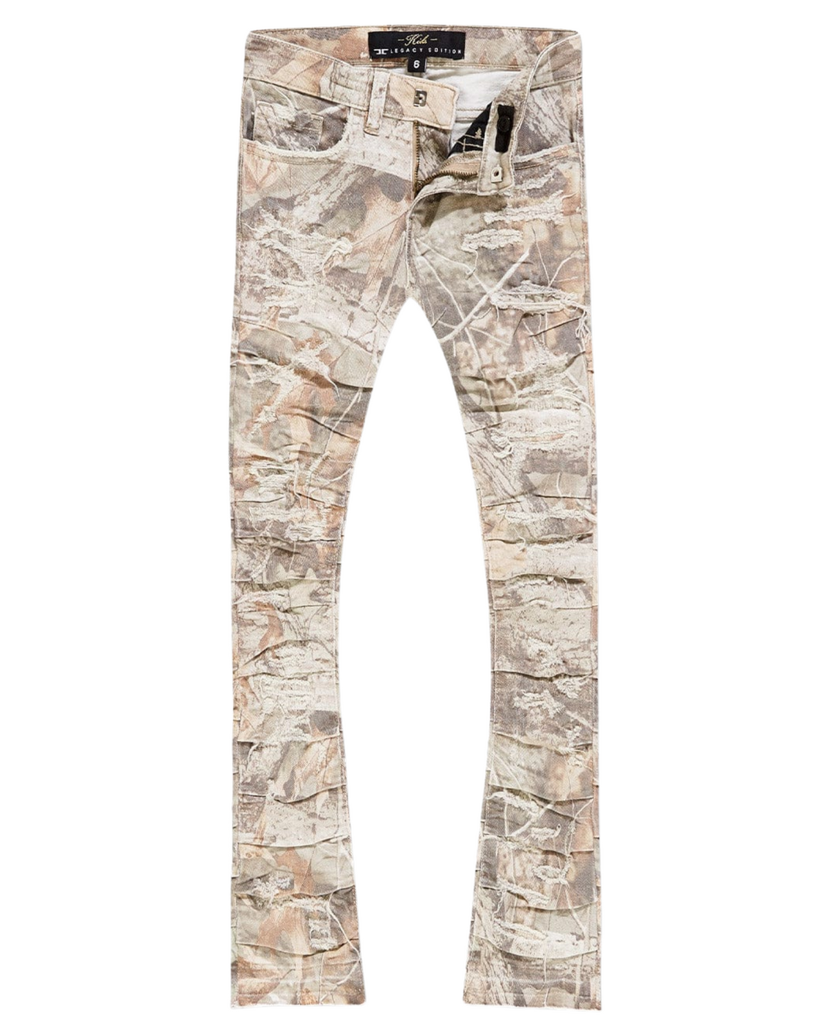 Kids Stacked Ripple Jeans 1157