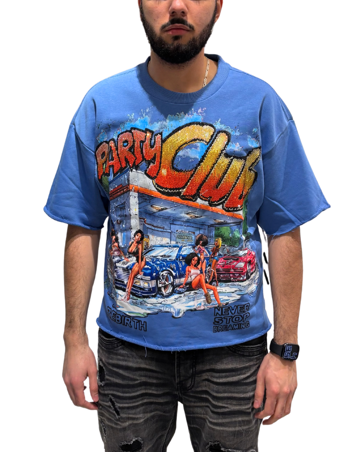Mens Party Club Shirt