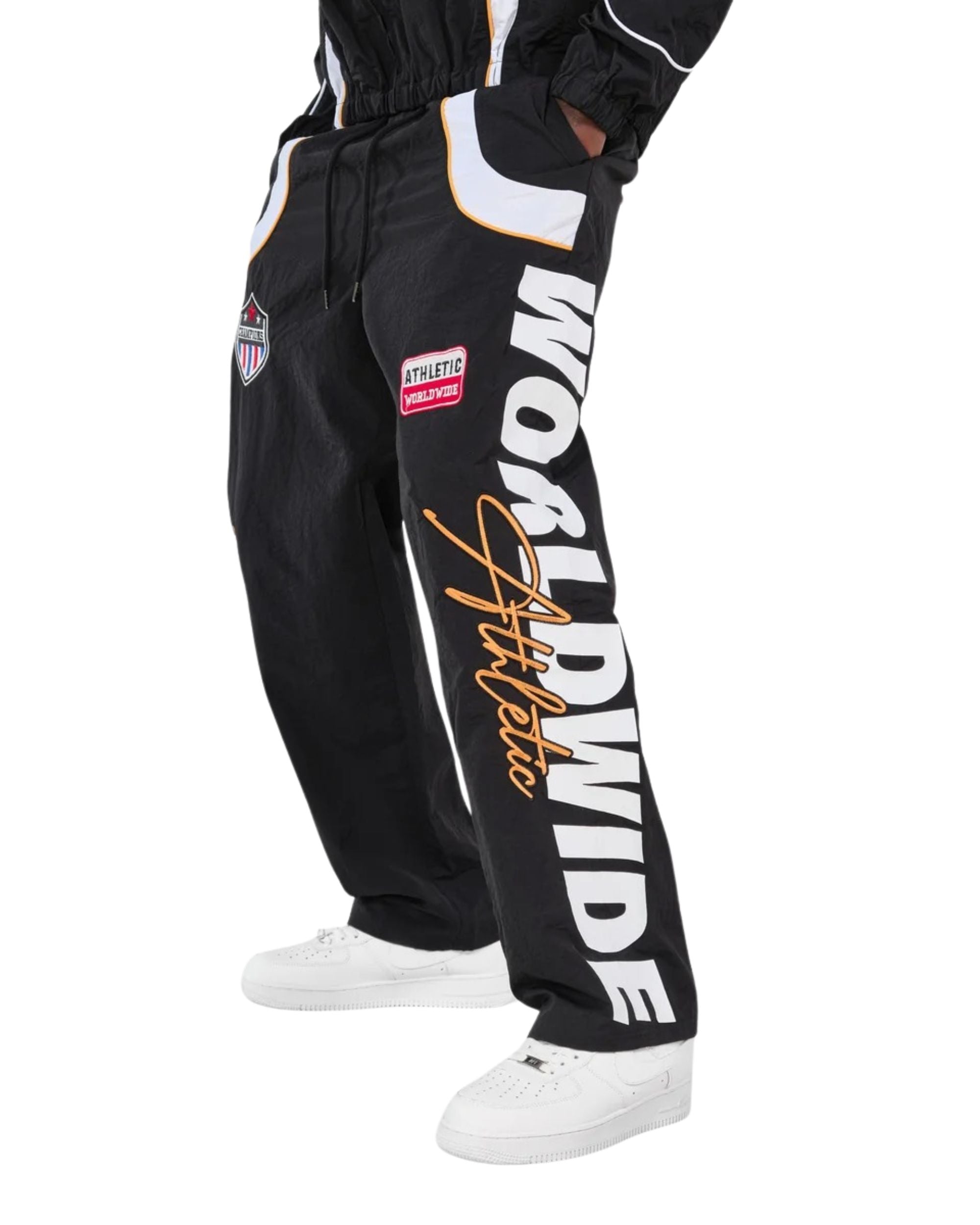 Mens Nylon Worldwide Pants