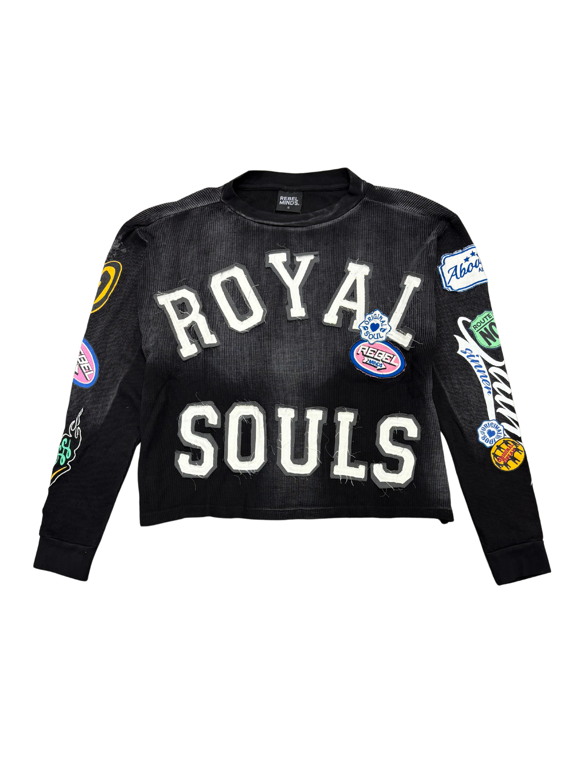 Mens Royal Souls Waffle Shirt
