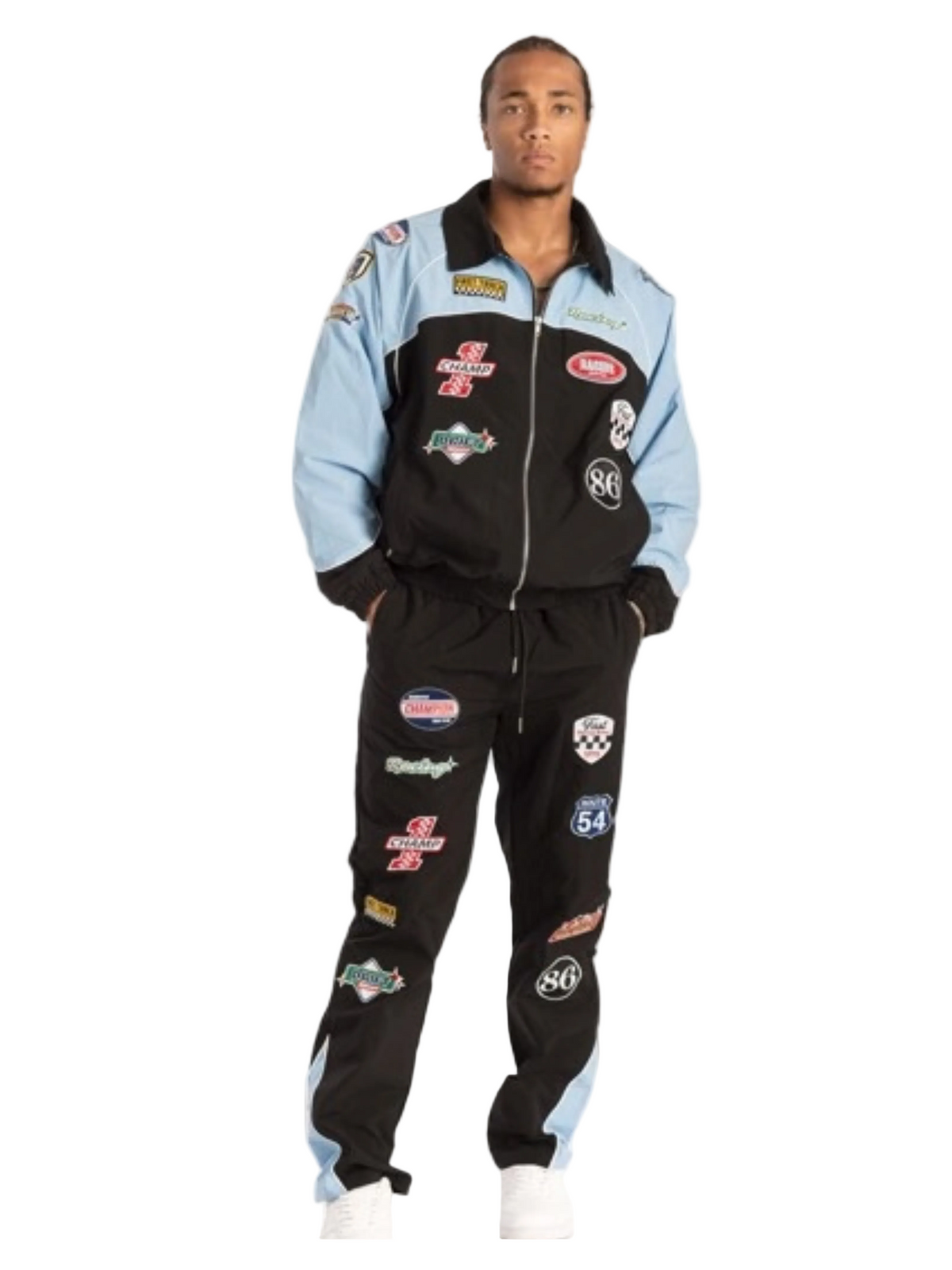 Mens Drift Speed Nylon Zip Jacket