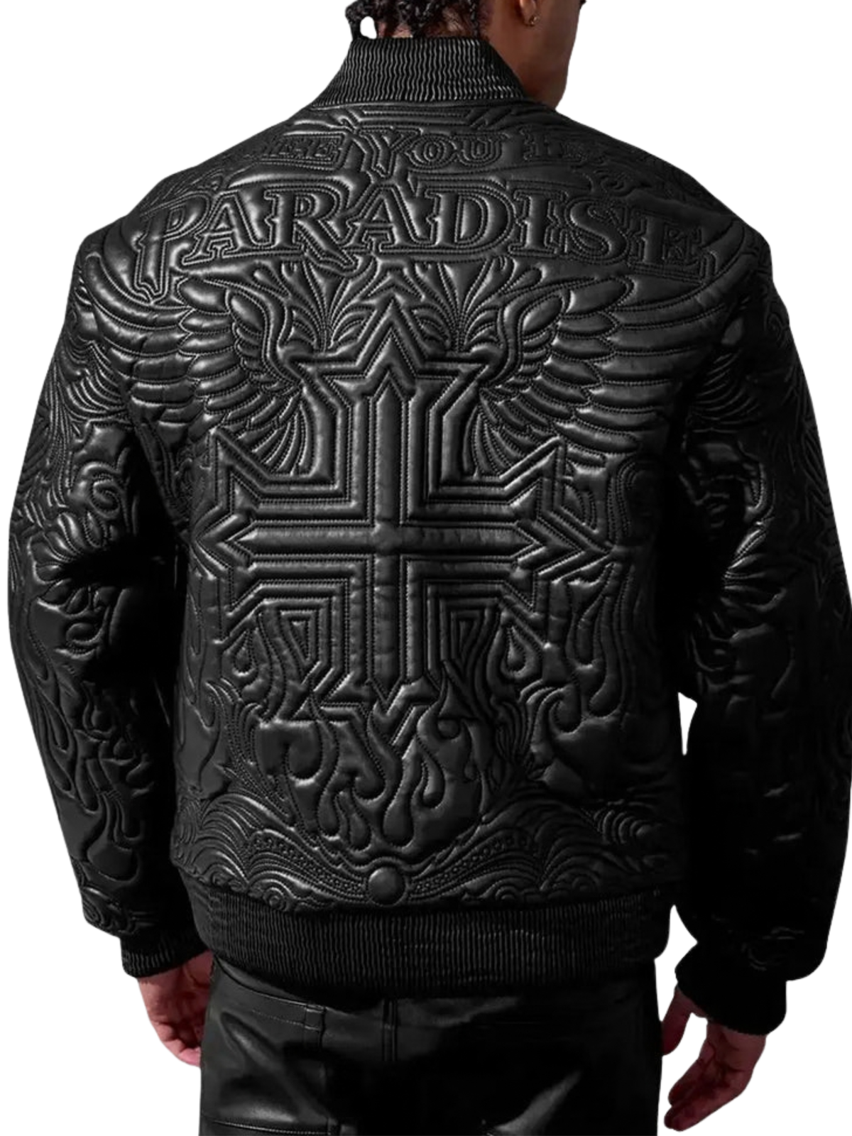 Mens Cross Zip Front Jacket 91685