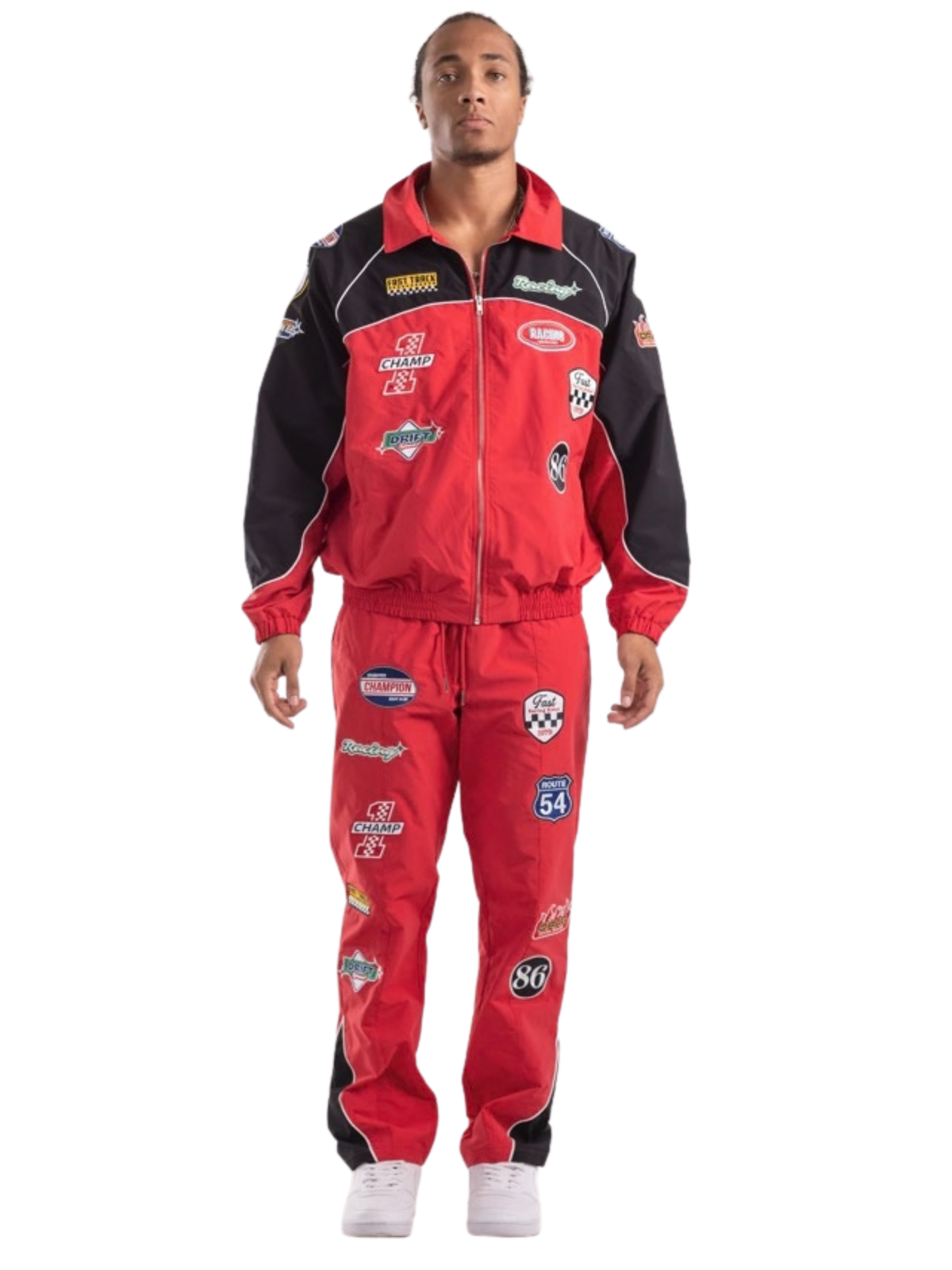 Mens Drift Speed Nylon Zip Jacket