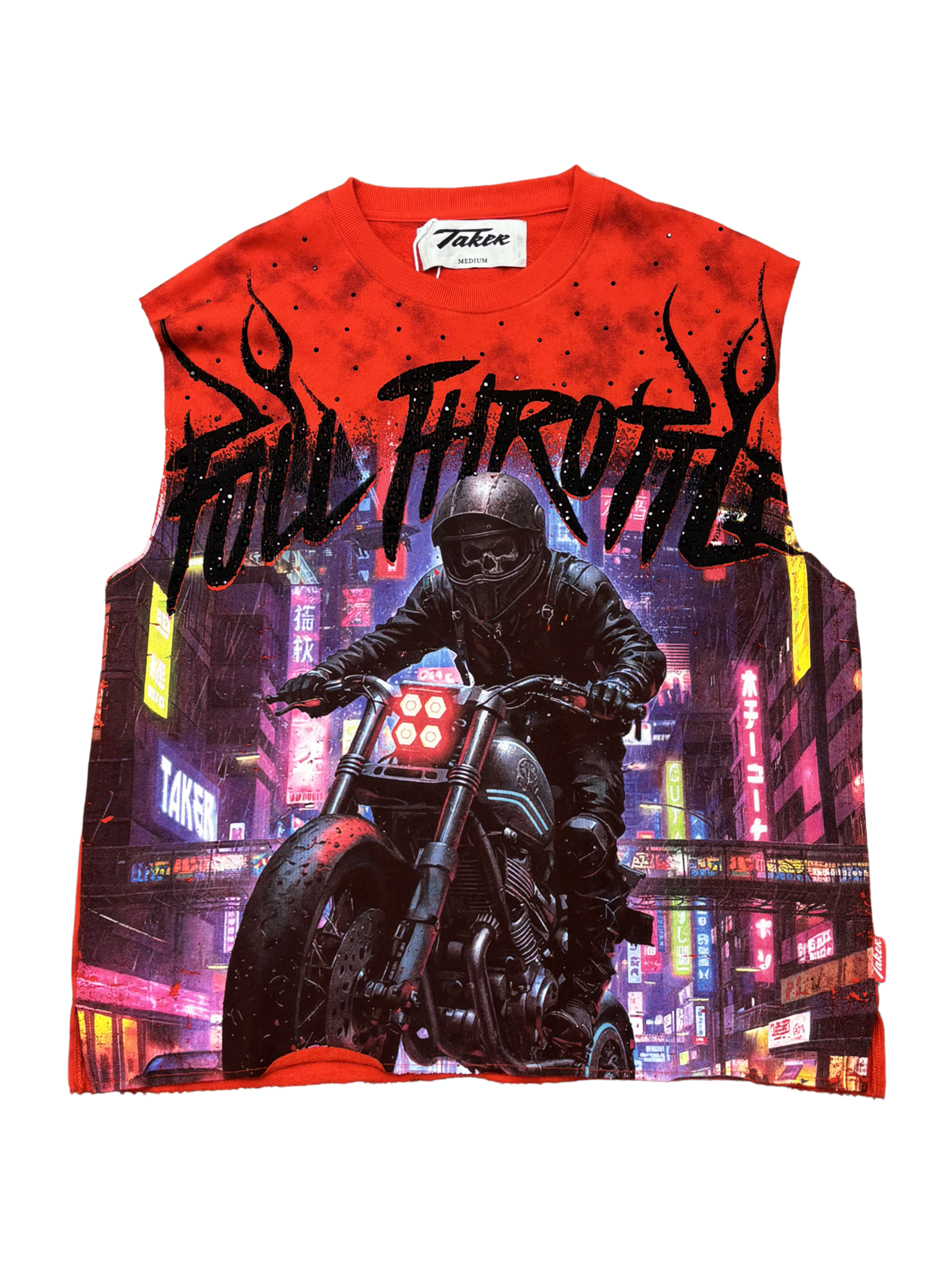 Mens Full Throttle Half Sleeve Shirt