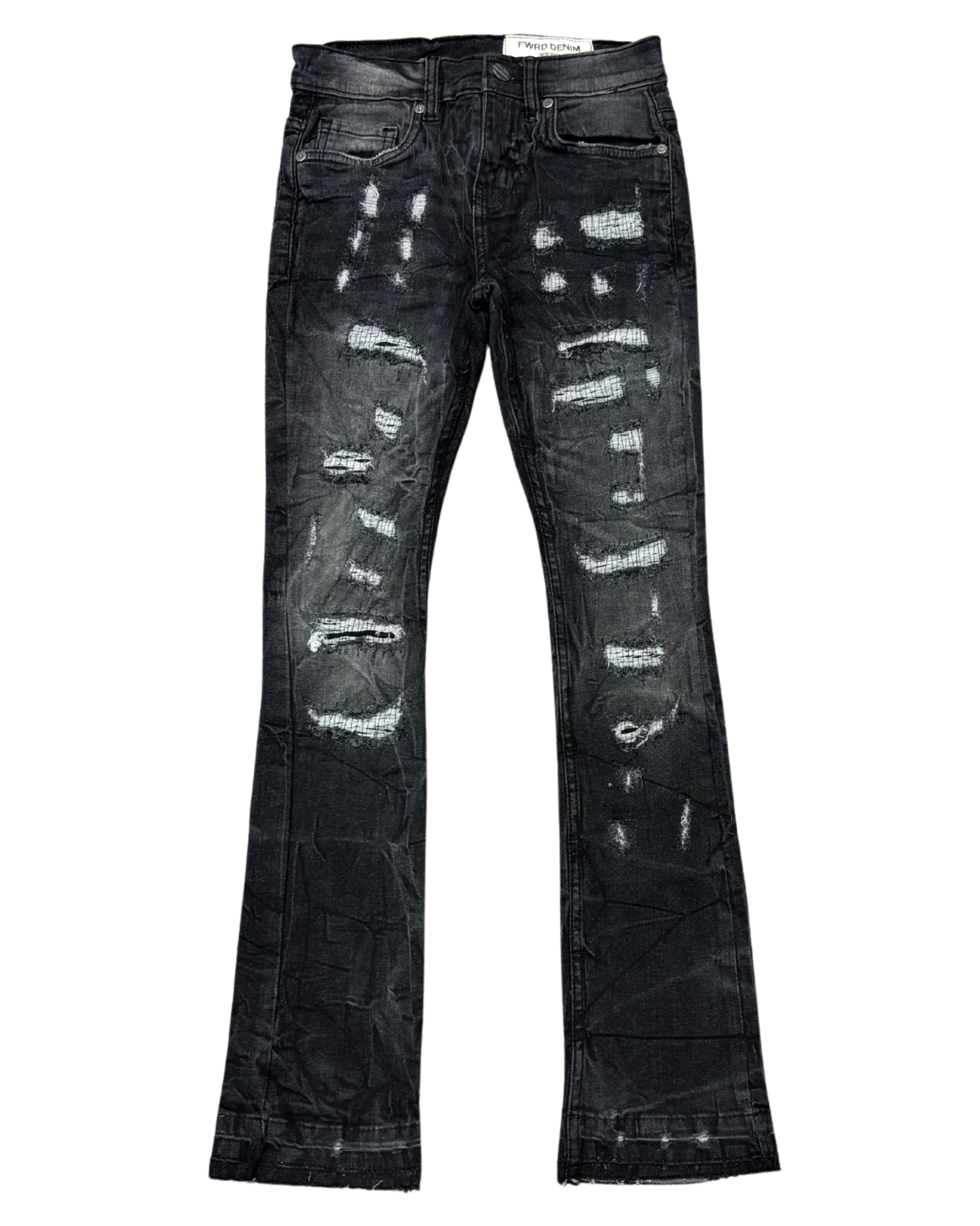 Kids Stacked Jeans 33893