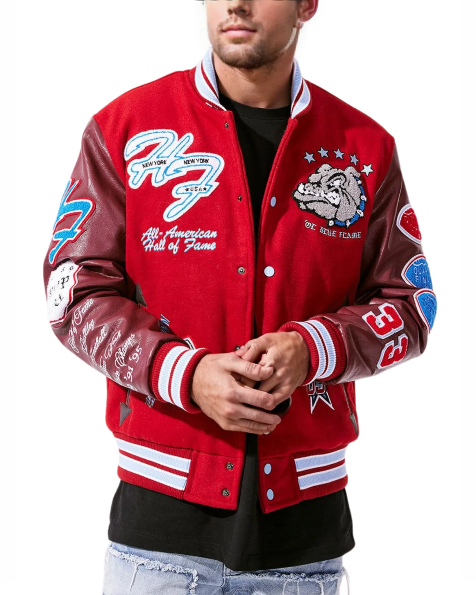 Mens Canton Varsity Jacket 91618