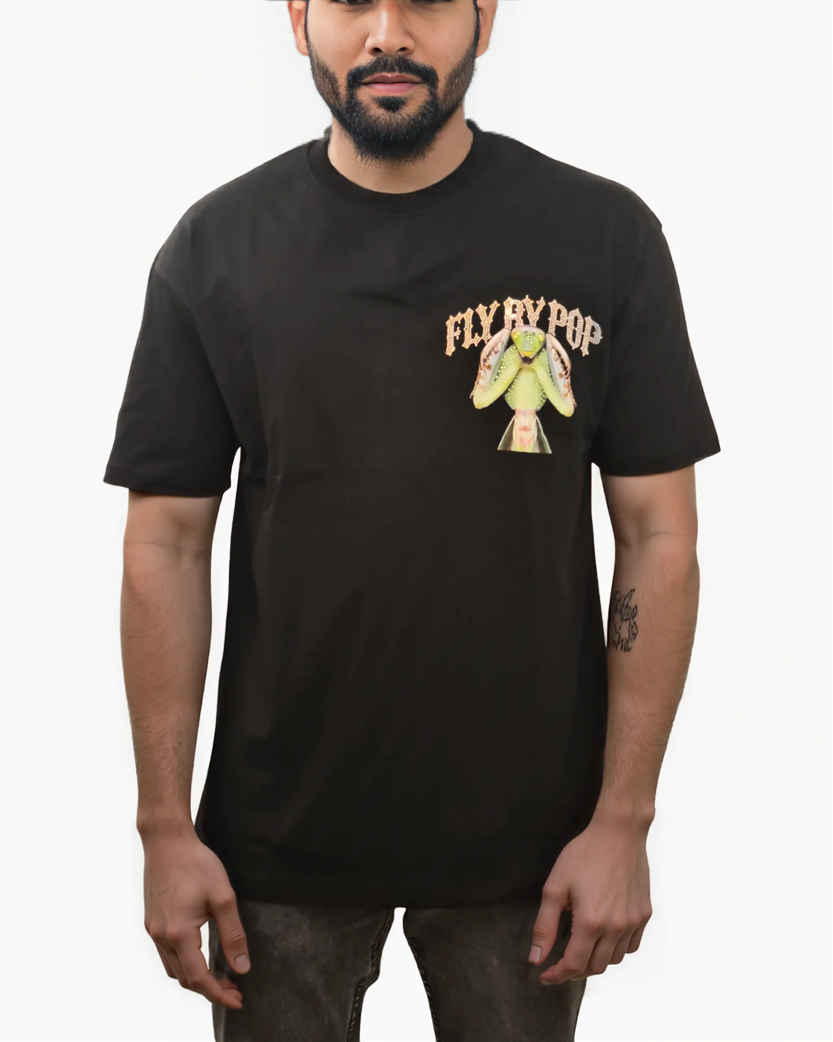 Mens Grasshopper Face Shirt