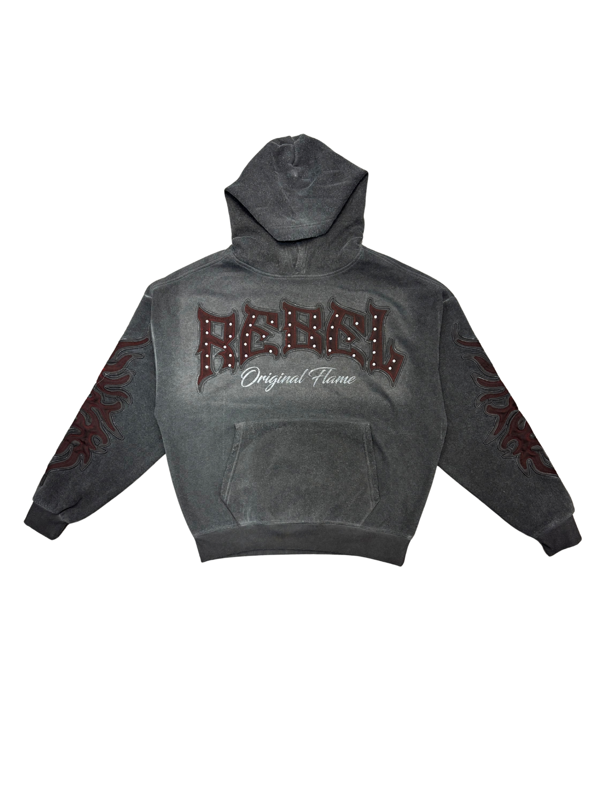 Mens Original Flame Hoodie