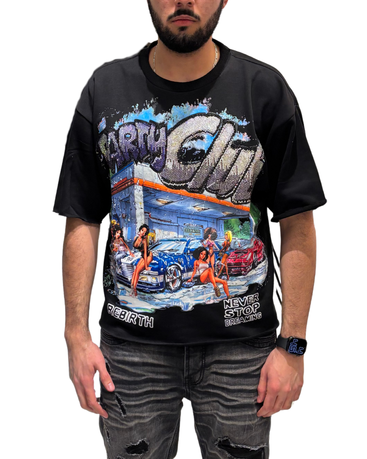 Mens Party Club Shirt