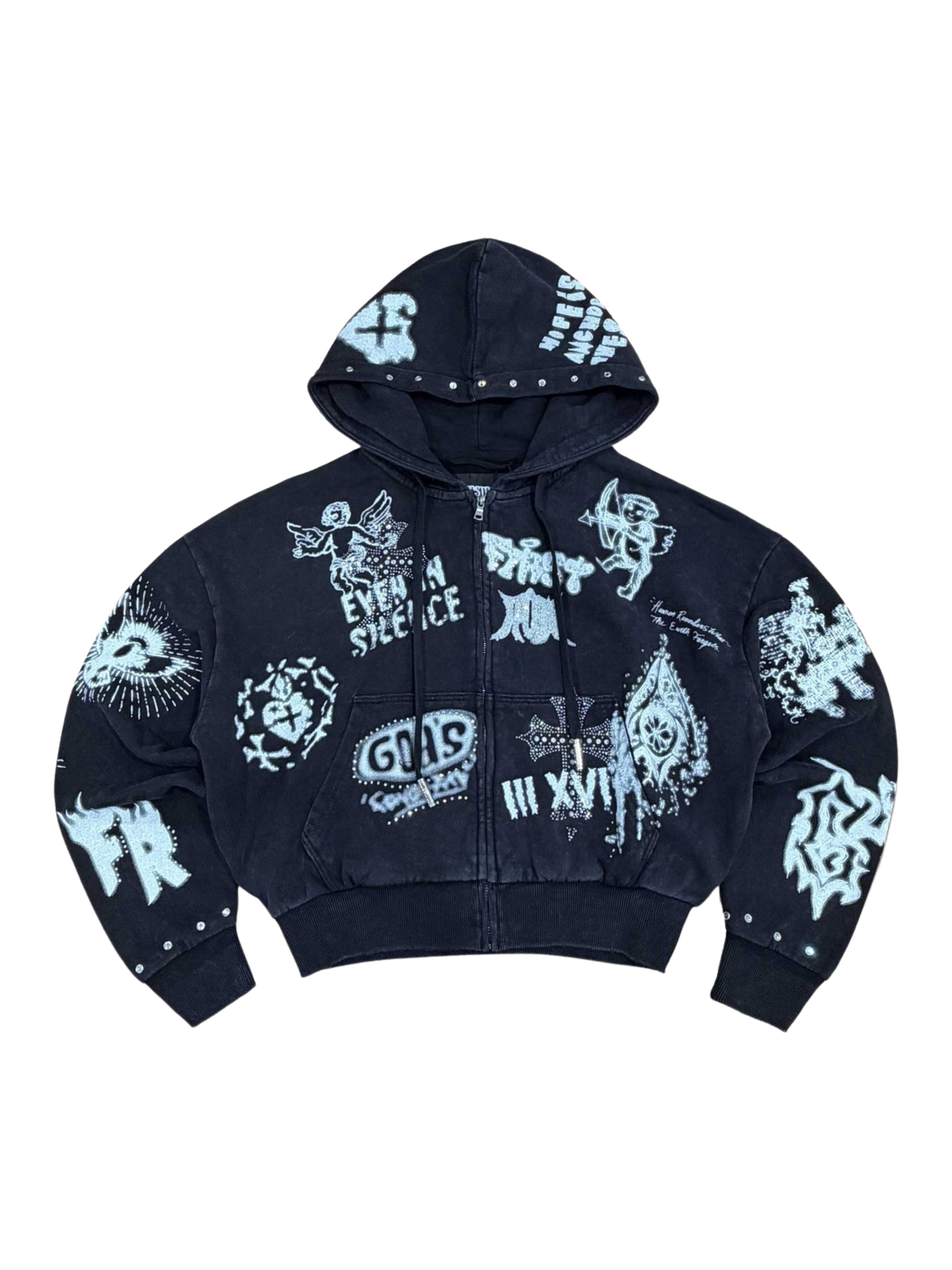 Womens Silence Zip Hoodie