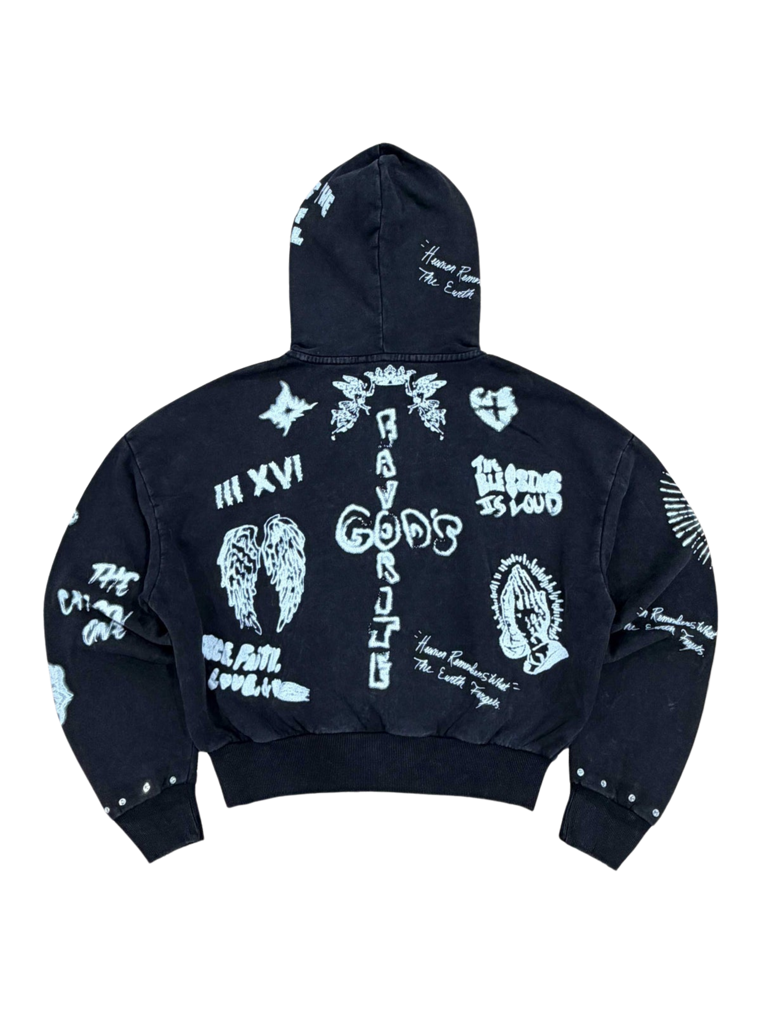 Womens Silence Zip Hoodie