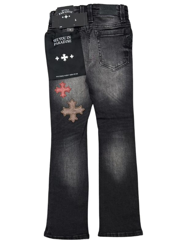 Kids Super Skinny Stacked Jean JTFP2234KB