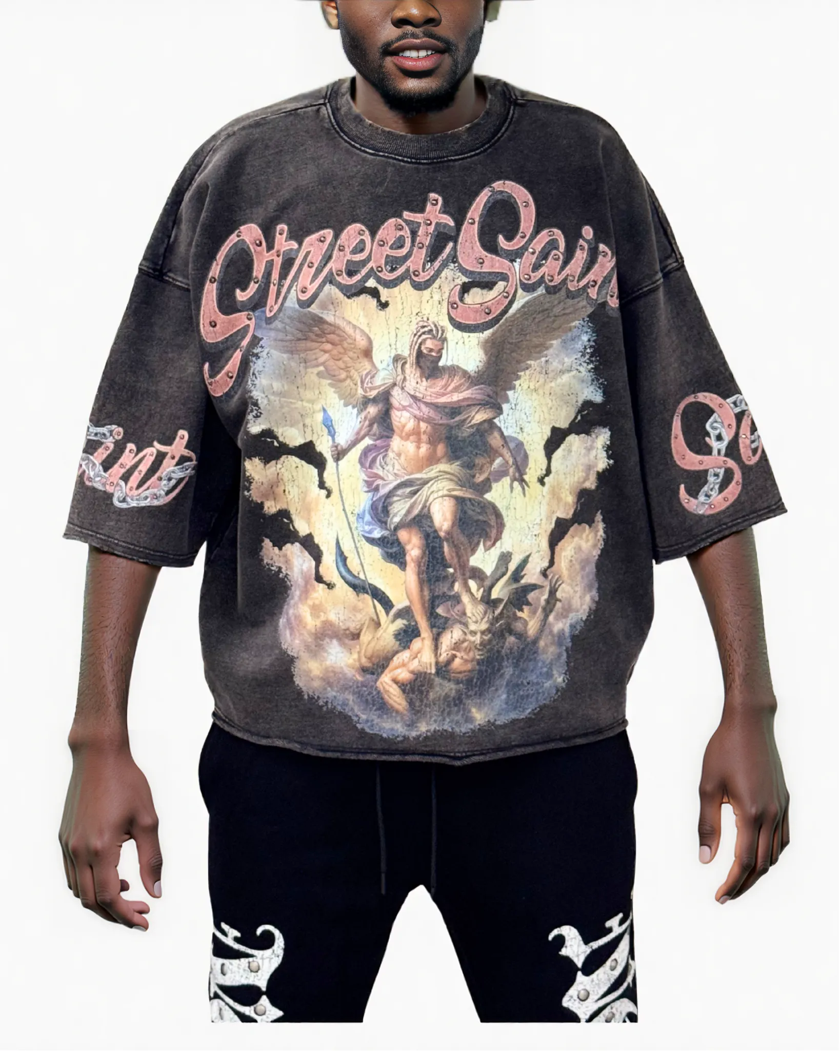Mens Street Saint Shirt