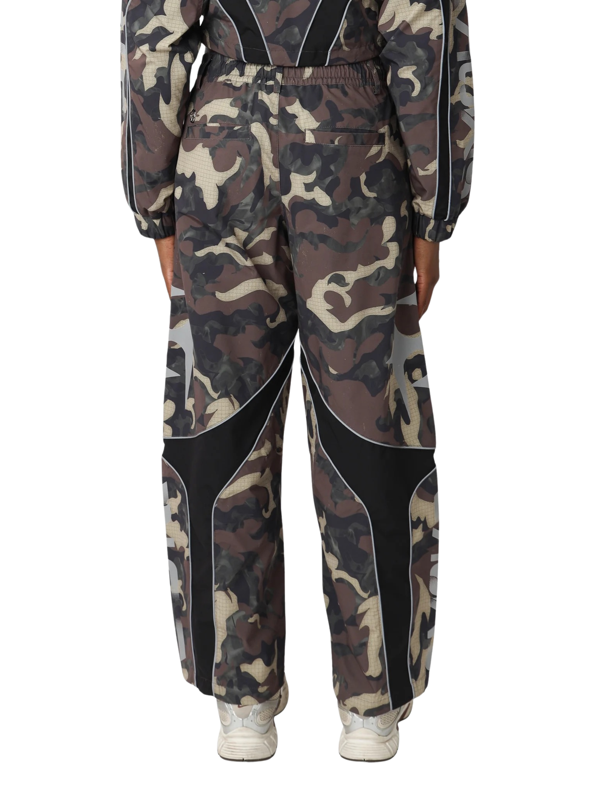Womens Reflective Nylon Sweatpants