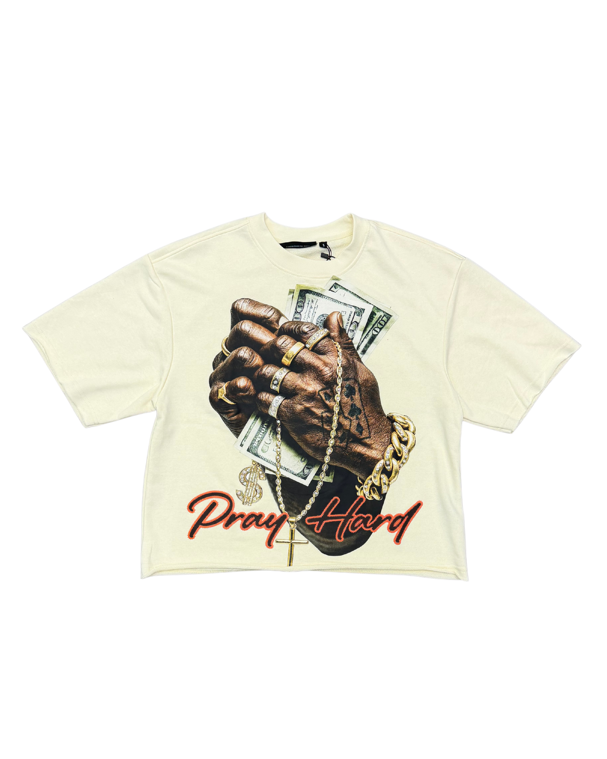 Mens Pray Hard Shirt