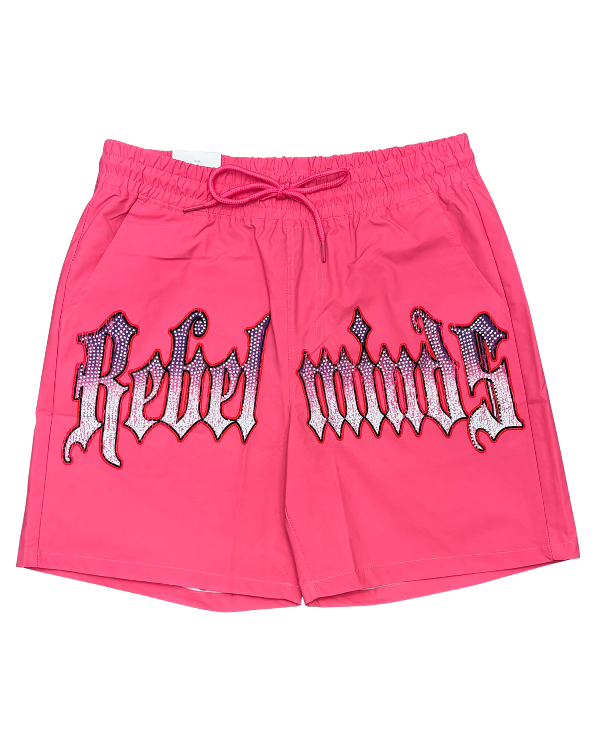 Mens RM Rhinestone Shorts