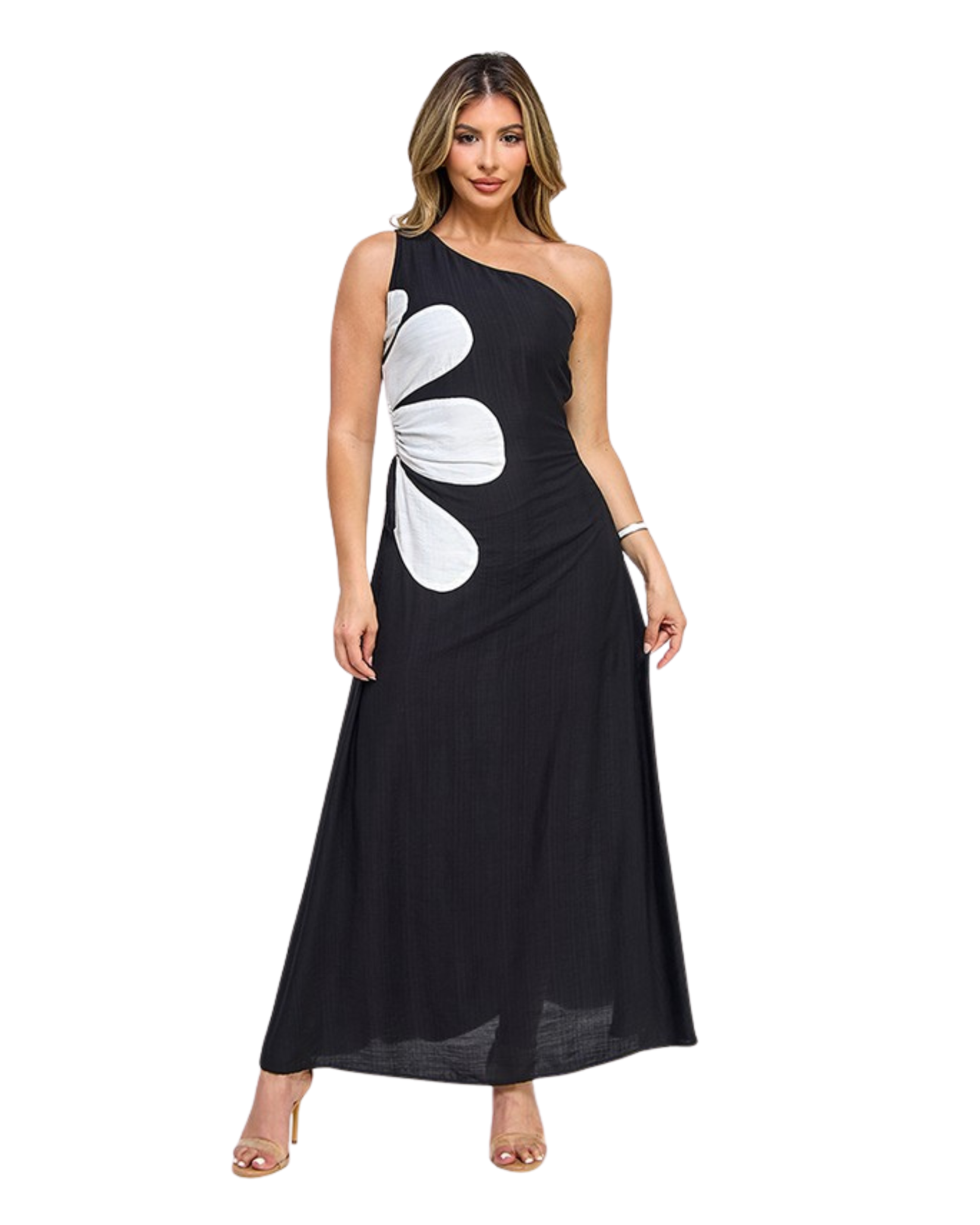 Womens Flower Printed Dress