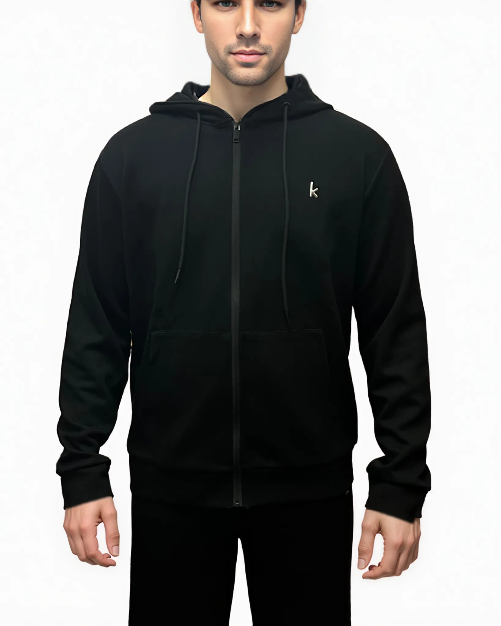 Mens Athleisure Zipper Hoodie 10431